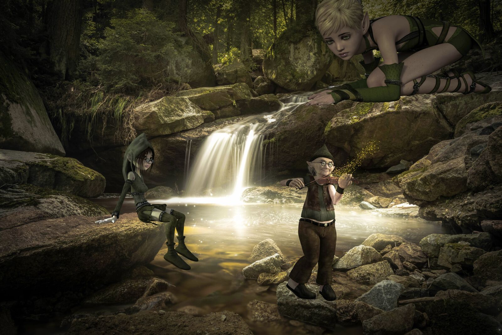 Nikon D7200 sample photo. Fairies, forest, fantasy photography