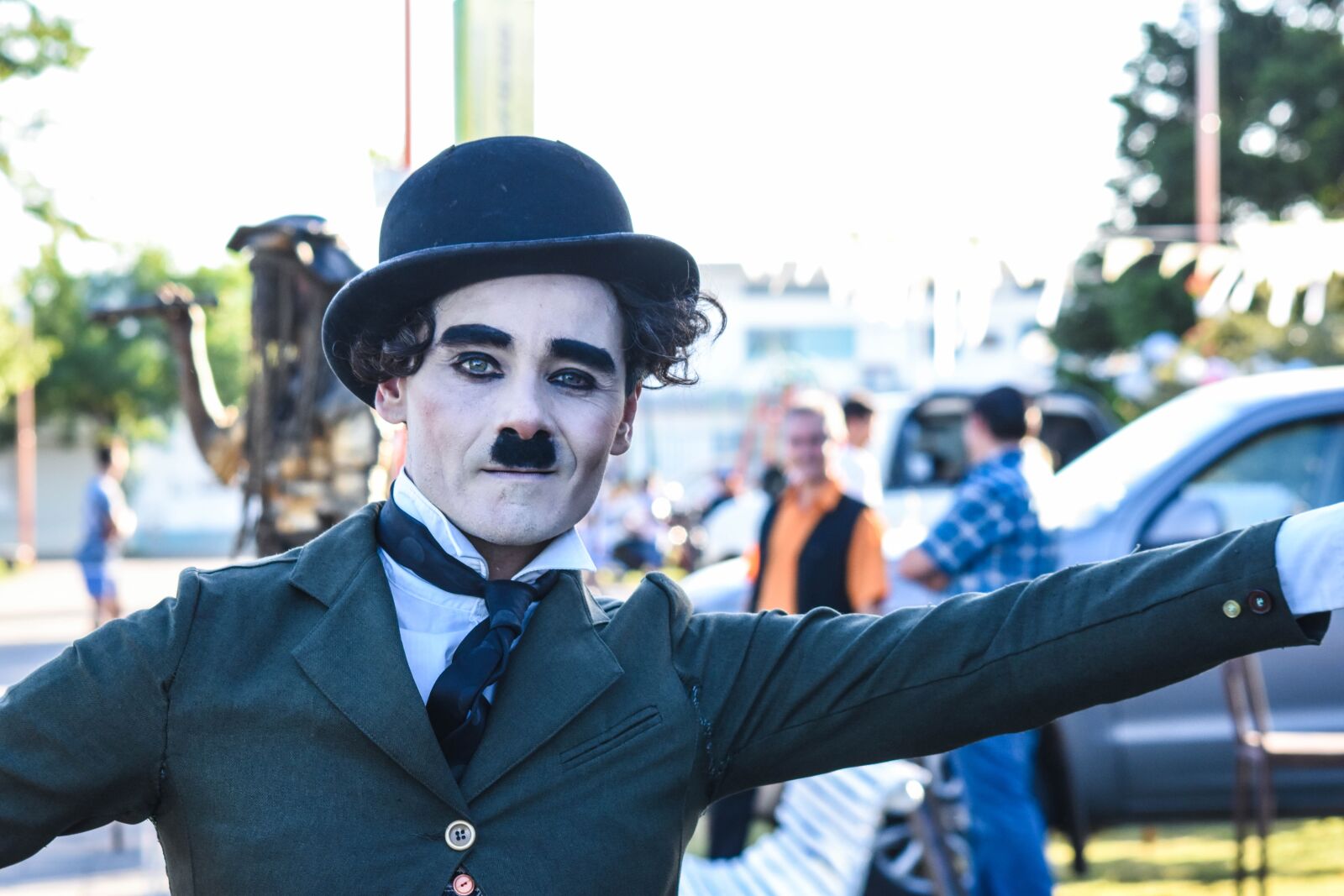 Nikon D5500 sample photo. Mime, actor, character photography