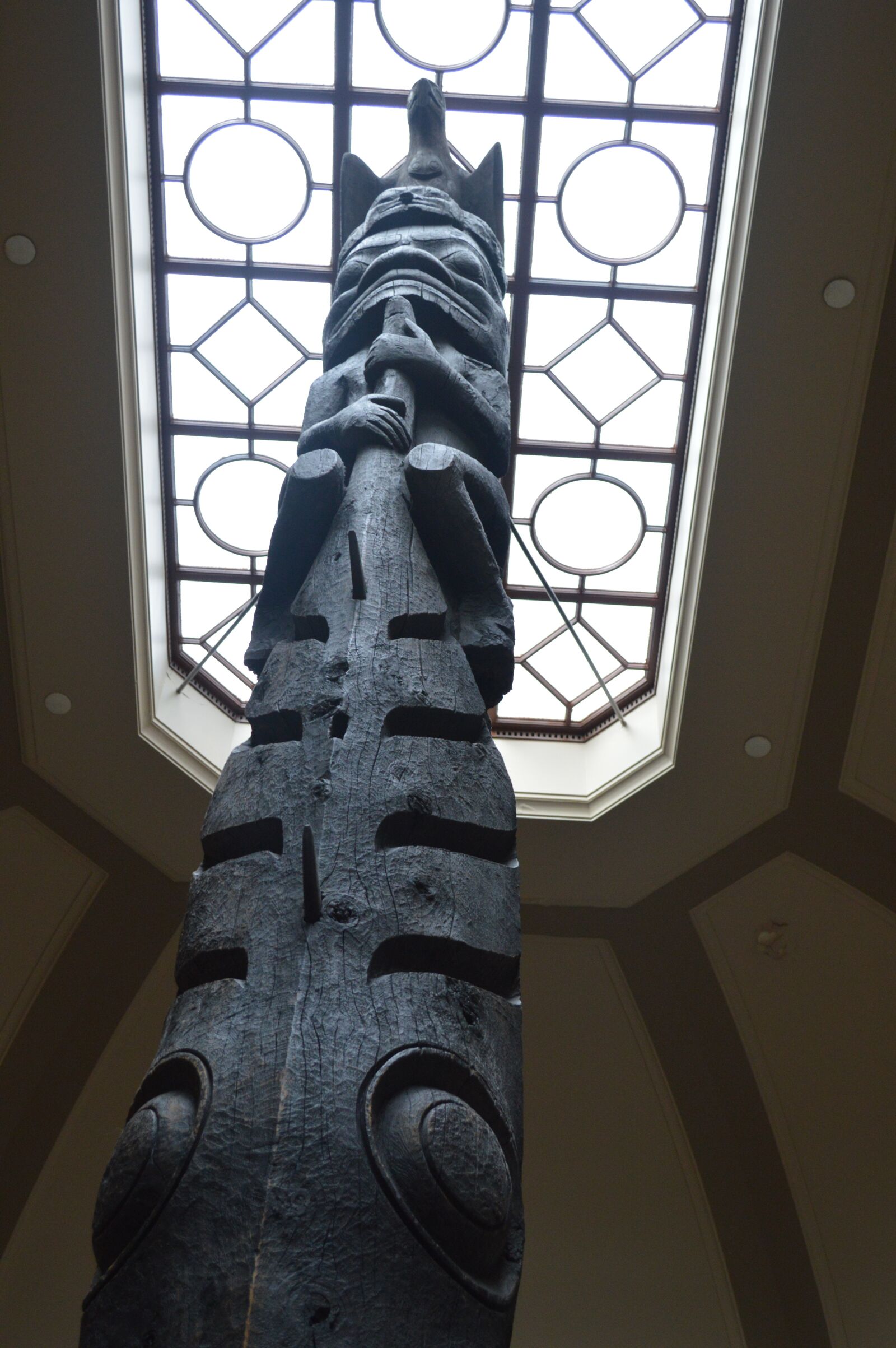 Nikon D3200 sample photo. Totem, totem pole, native photography