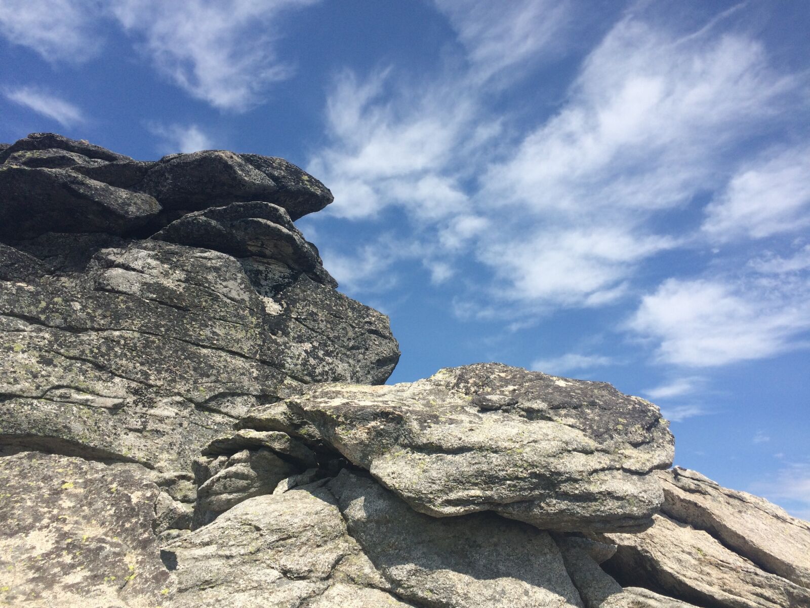 iPhone 5s back camera 4.15mm f/2.2 sample photo. Cliffs, clouds, landscape photography