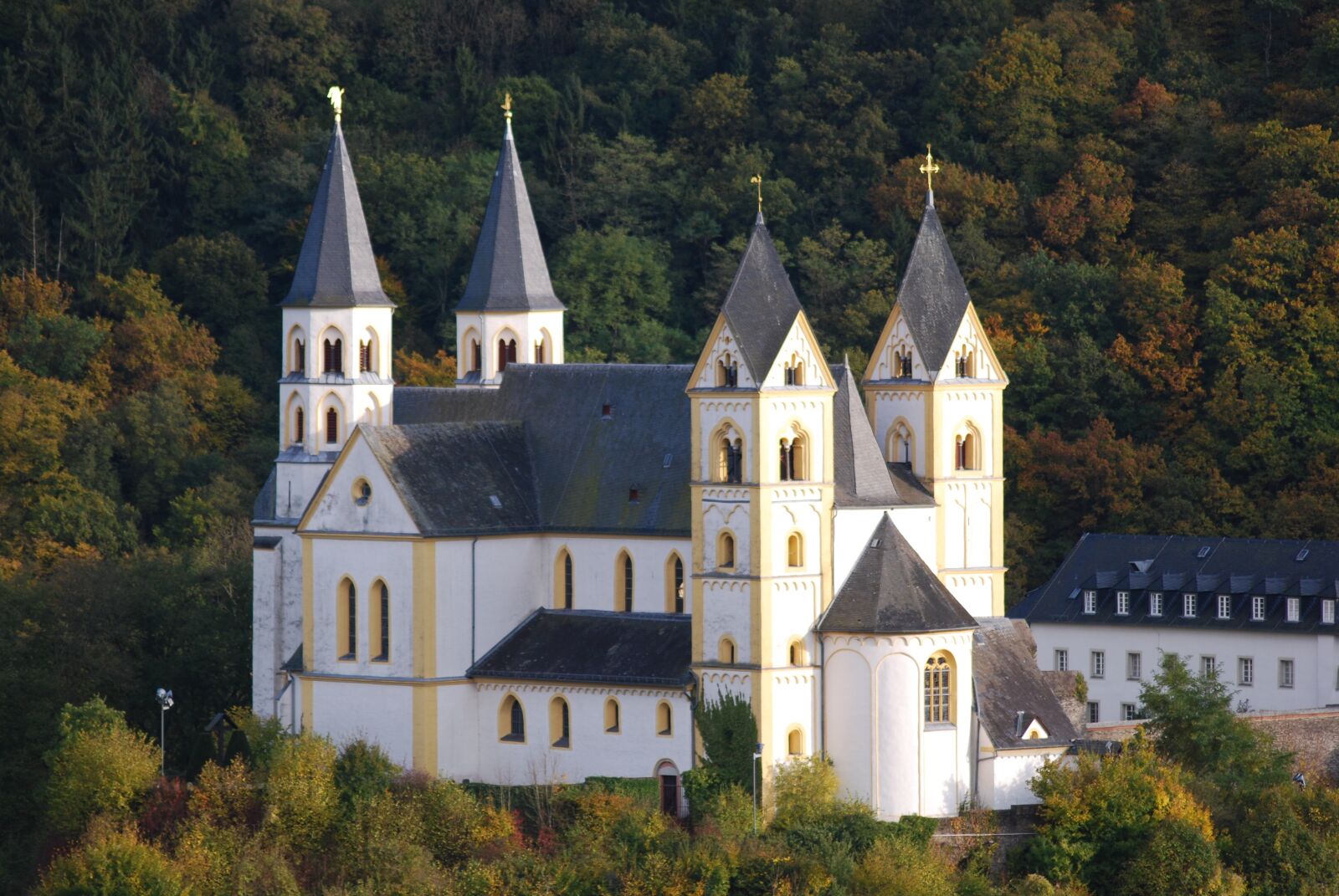 Nikon D60 sample photo. Monastery, church, steeple photography