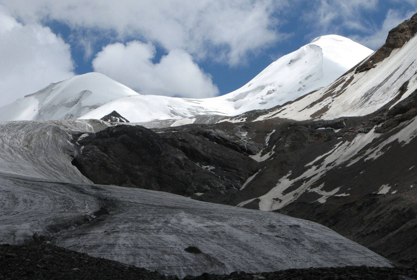 Canon POWERSHOT A720 IS sample photo. Glacier, kyrgyzstan, snow photography