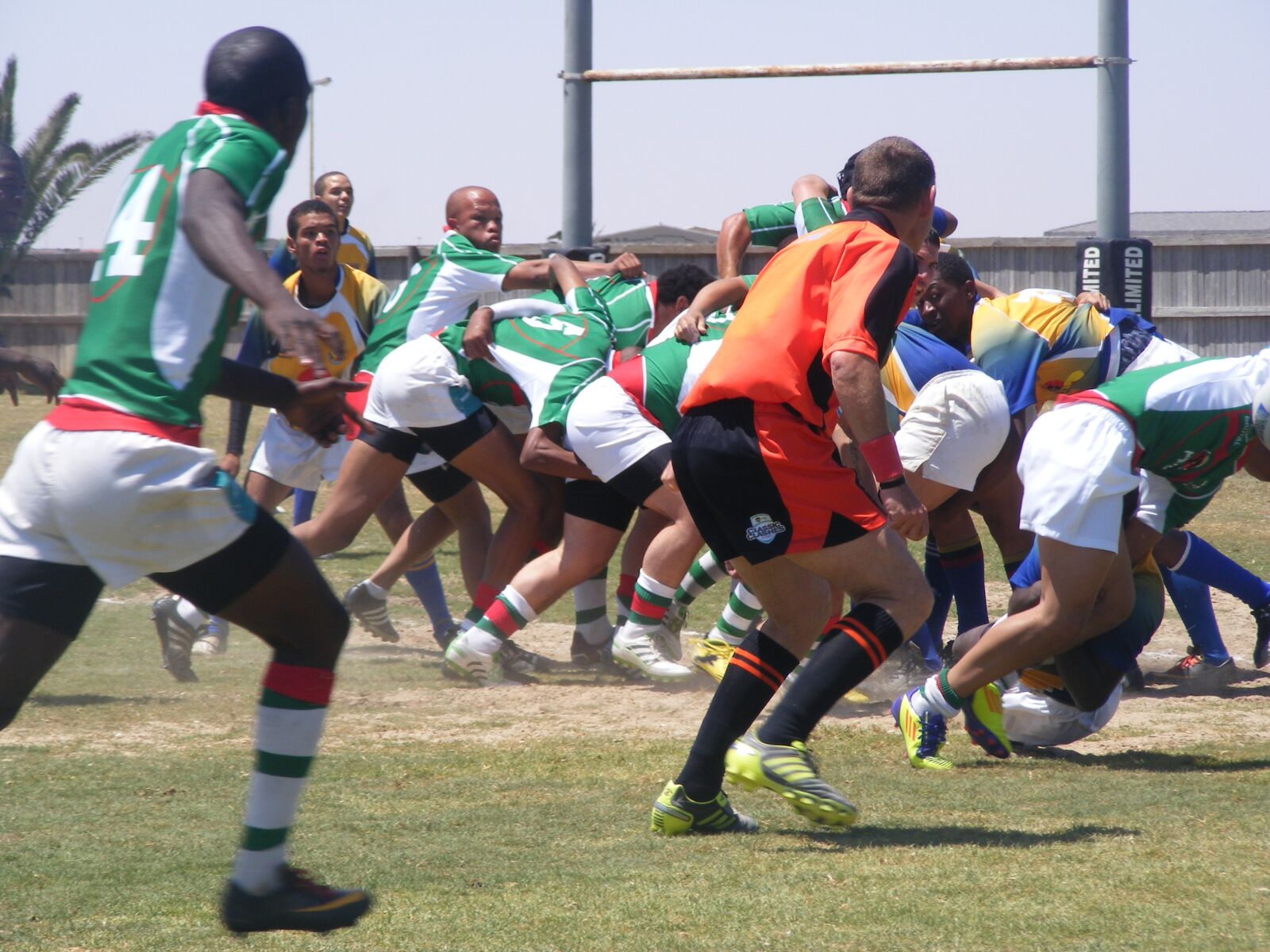 Fujifilm FinePix S5700 S700 sample photo. Rugby, african, african rugby photography