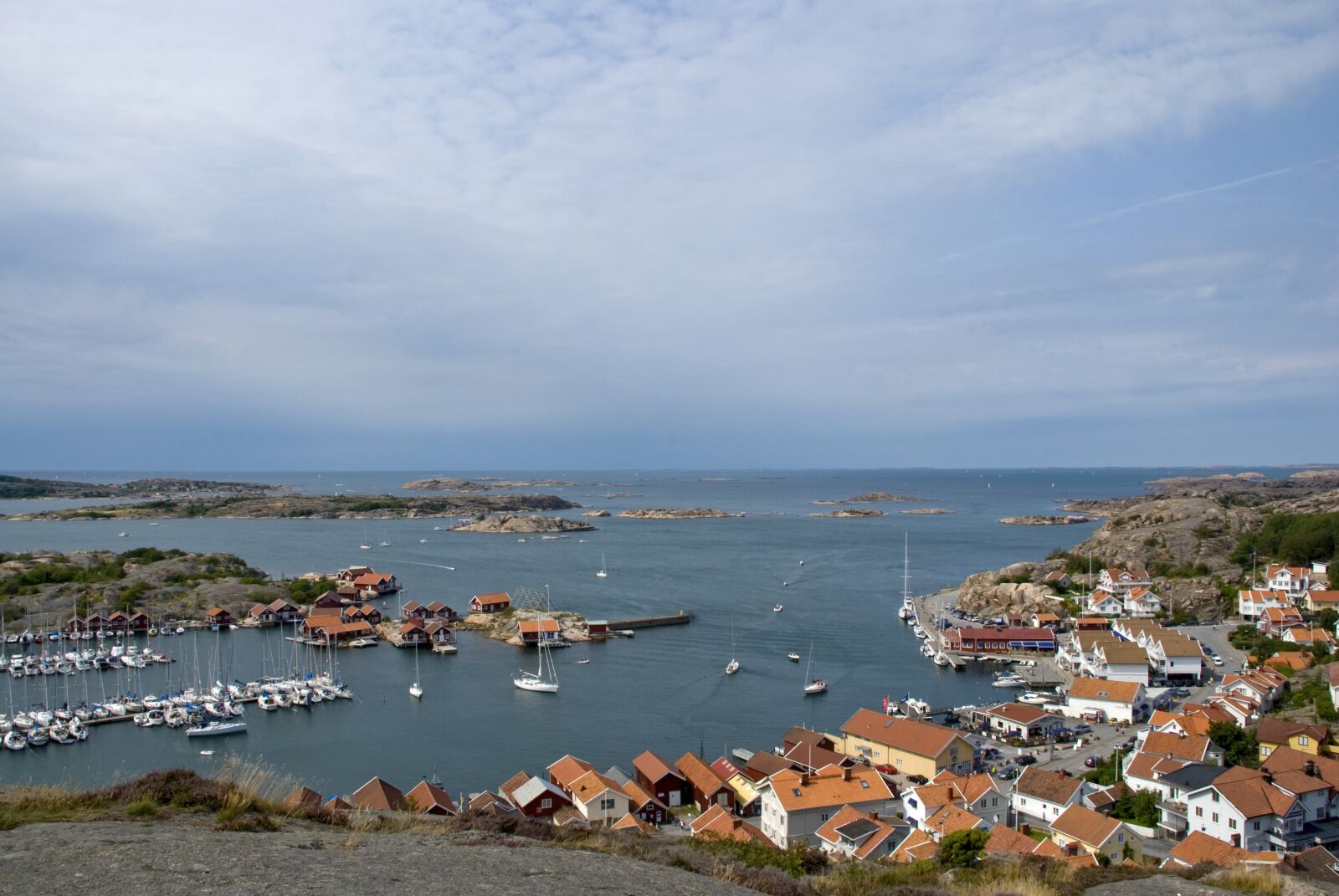 Nikon D80 sample photo. Hunnebostrand, bohuslän, sea photography