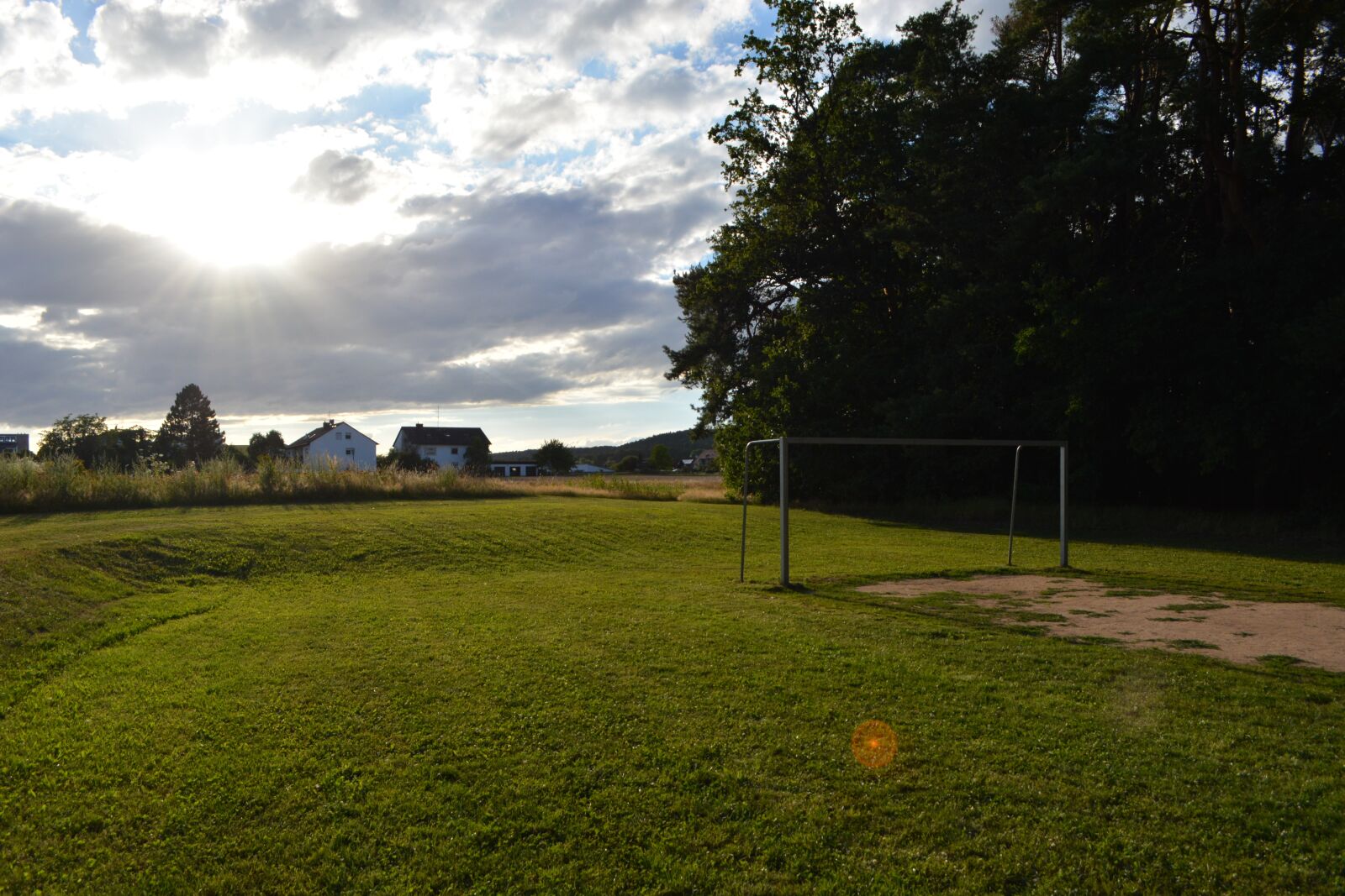 Nikon D5200 sample photo. Sports ground, meadow, football photography