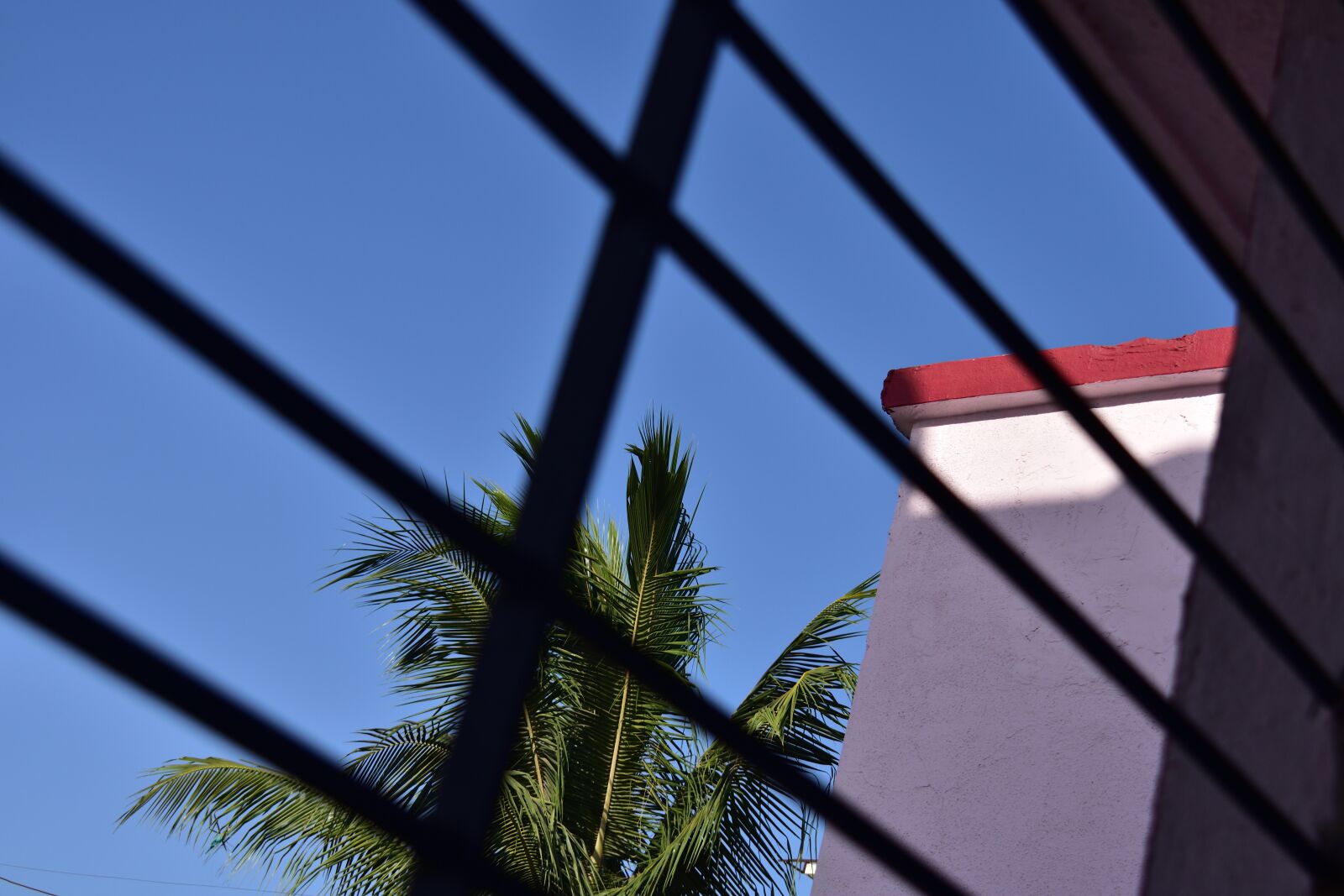 Nikon D3400 sample photo. Sky, blue, building photography