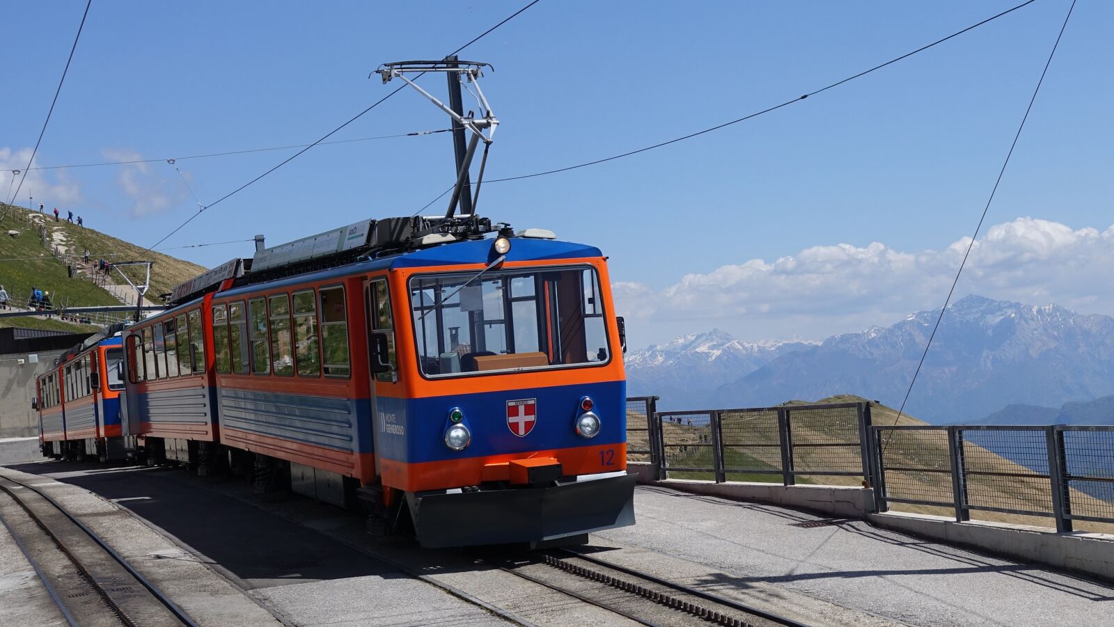 Sony Cyber-shot DSC-RX100 IV sample photo. Train, ticino, holidays photography