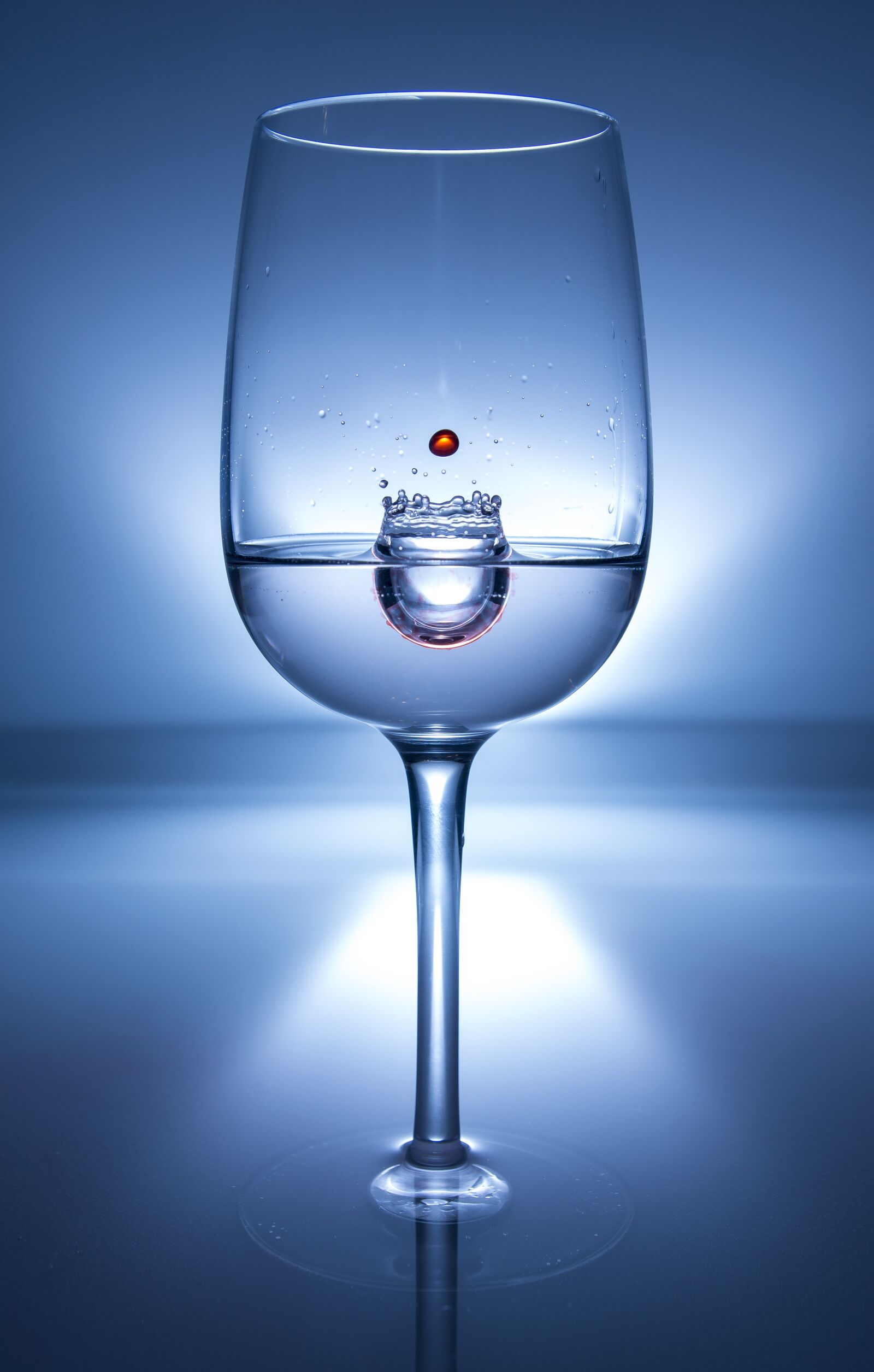 Sony SLT-A65 (SLT-A65V) sample photo. Wine glass, drip, high photography