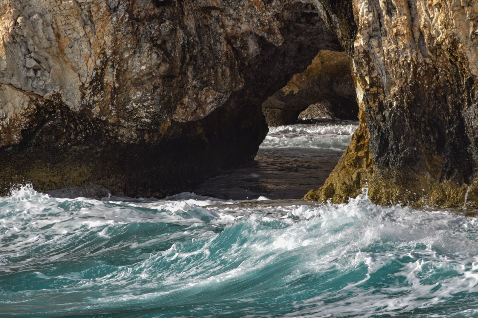 Nikon D3300 sample photo. Sea caves, nature, rock photography