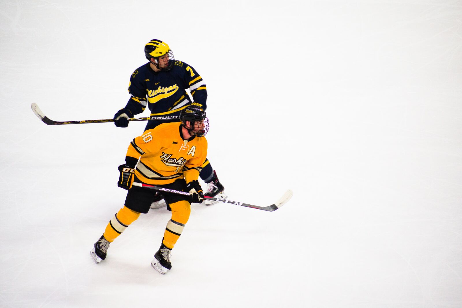 Nikon D3400 sample photo. Hockey, ice hockey, players photography