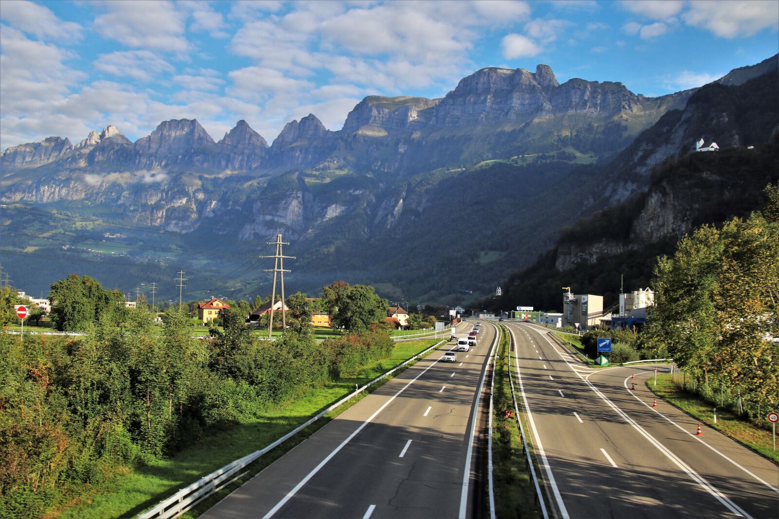 Canon EOS 80D sample photo. Alpine, highway, panorama photography