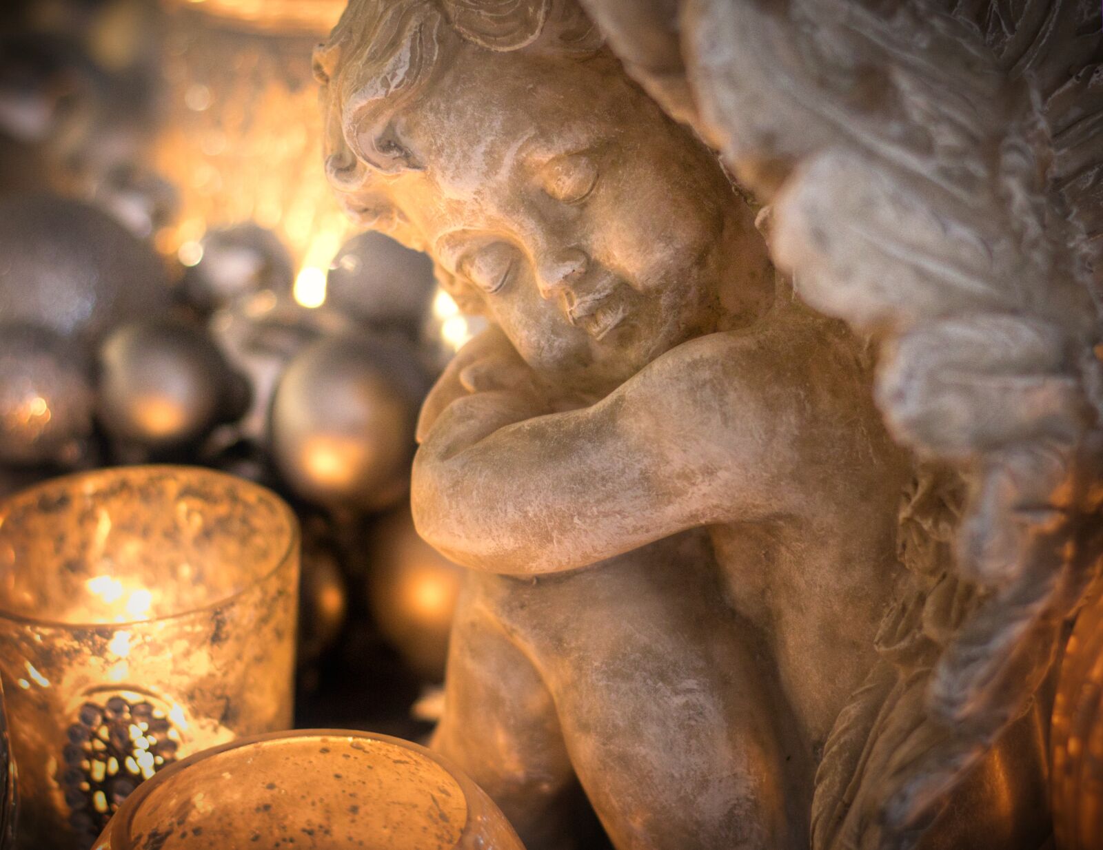 Canon EF 50mm F1.8 STM sample photo. Christmas, angel, hope photography