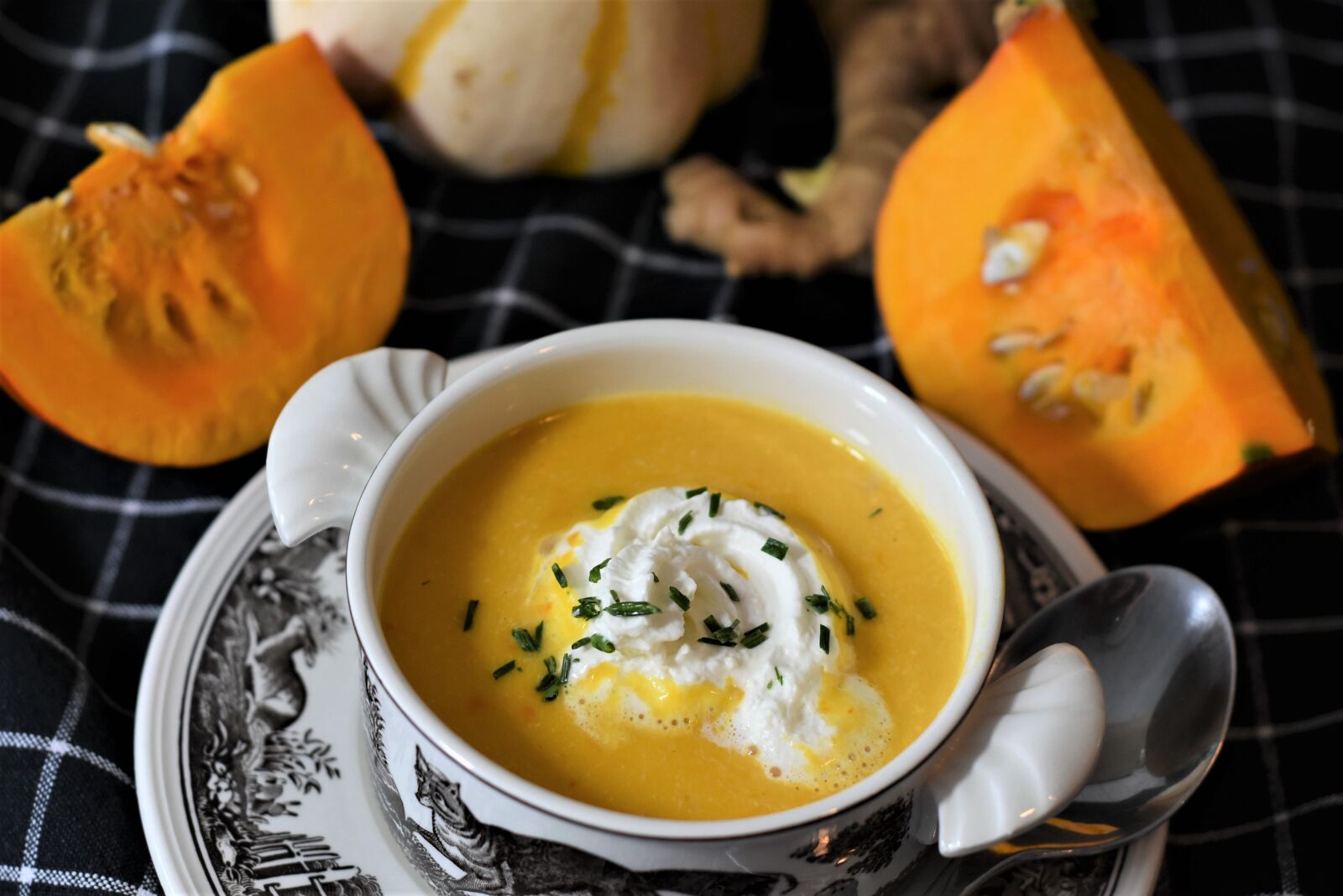 Nikon D7200 sample photo. Pumpkin soup, soup, hokkaido photography