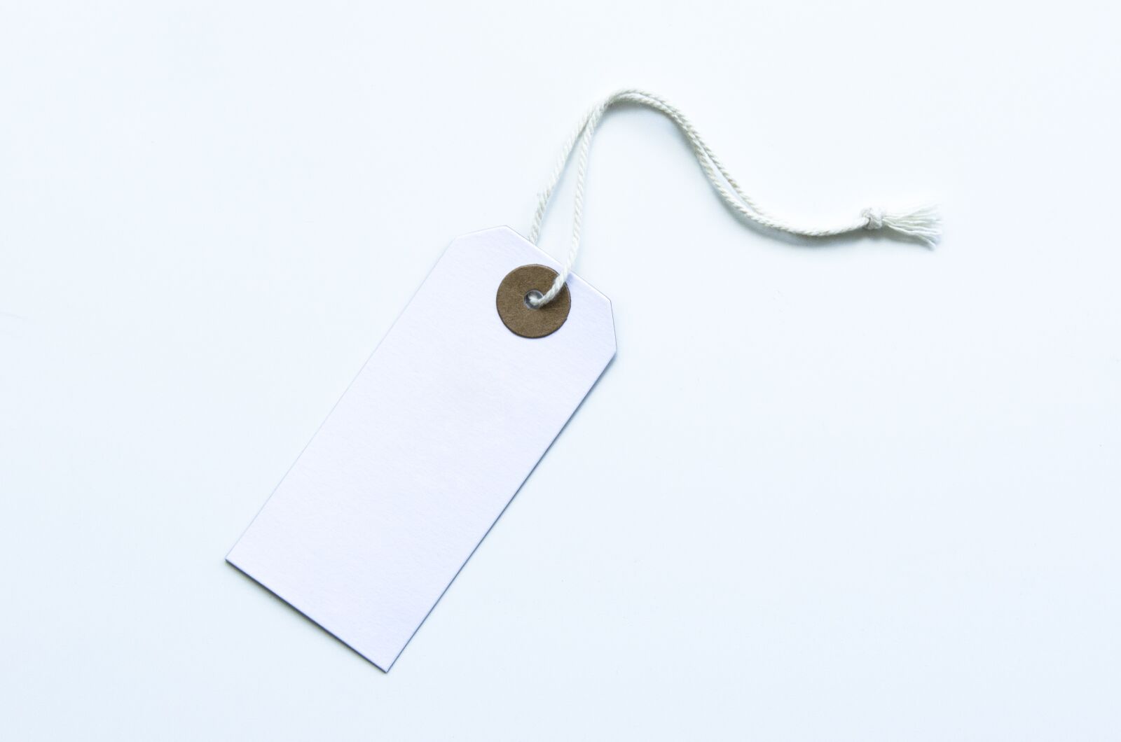 Nikon D5100 sample photo. White label, blank, label photography