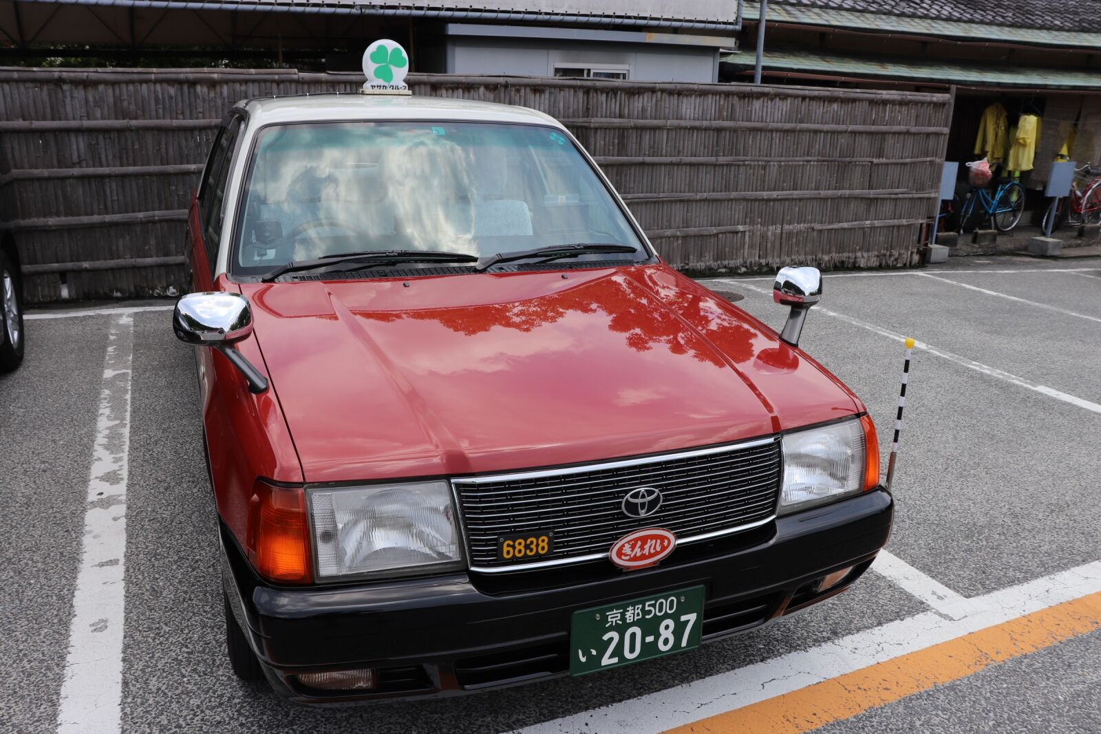 Canon EF-S 18-55mm F4-5.6 IS STM sample photo. Red, taxis, japan photography
