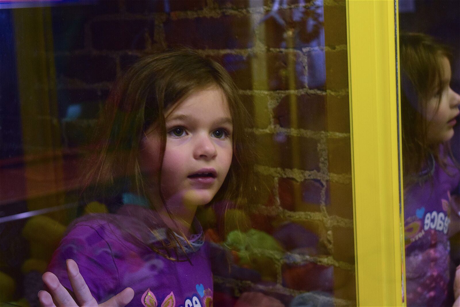 Nikon D3300 sample photo. Girl, glass, looking photography