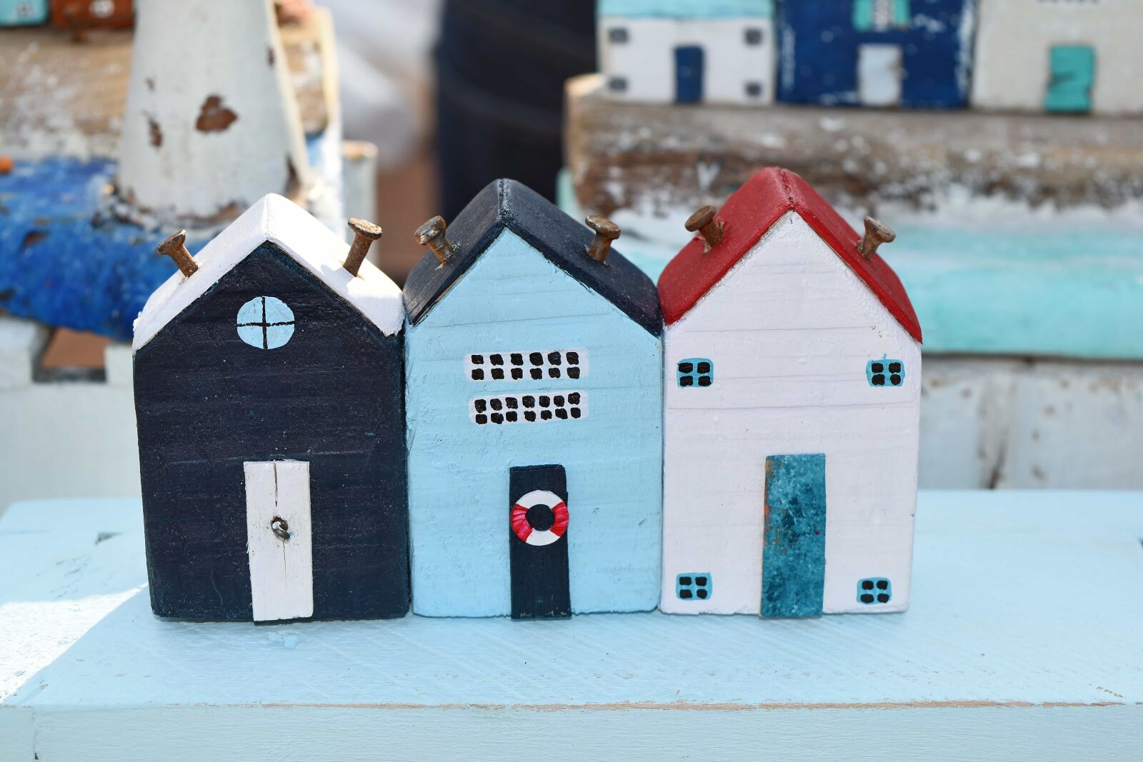 Nikon D5500 sample photo. Decoration, houses, miniature, minimalism photography