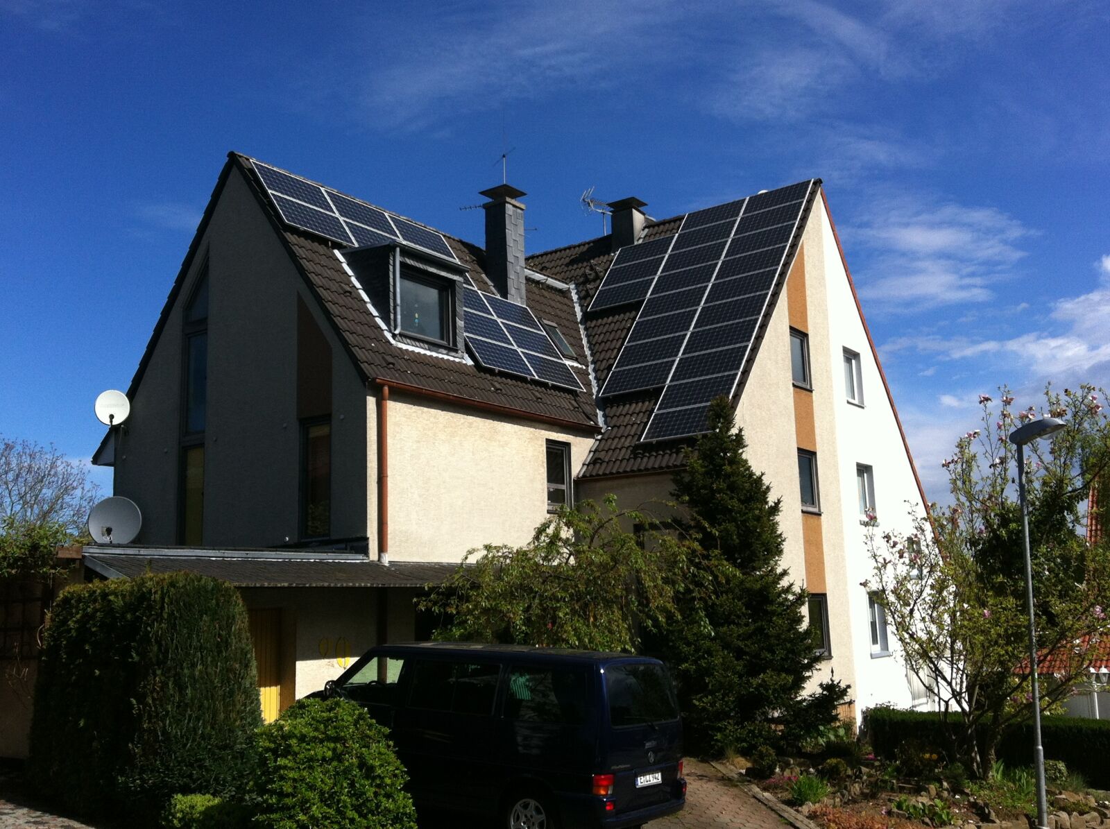 Apple iPhone 4 sample photo. Photovoltaic, renewable energy, solar photography