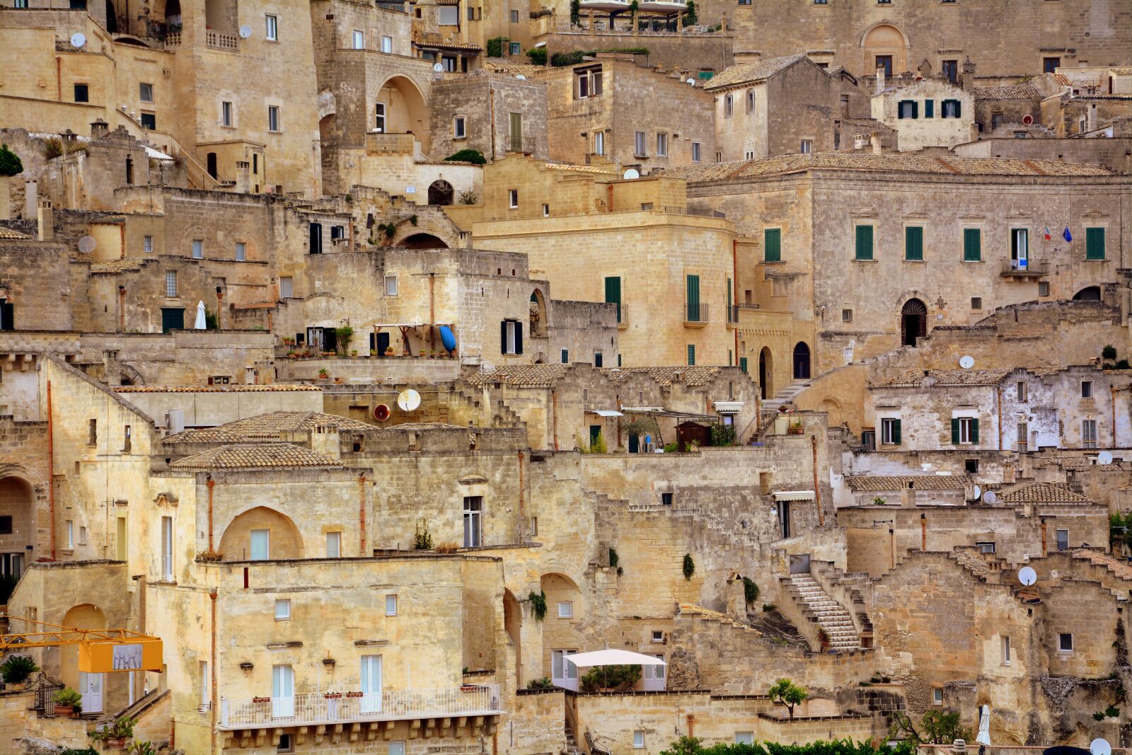 Nikon D7100 sample photo. Matera, houses, old photography
