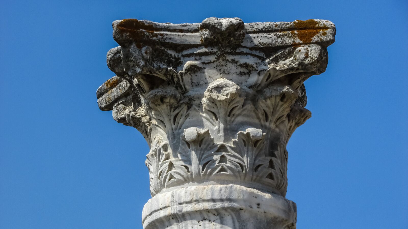 Canon PowerShot SX400 IS sample photo. Cyprus, salamis, pillar photography