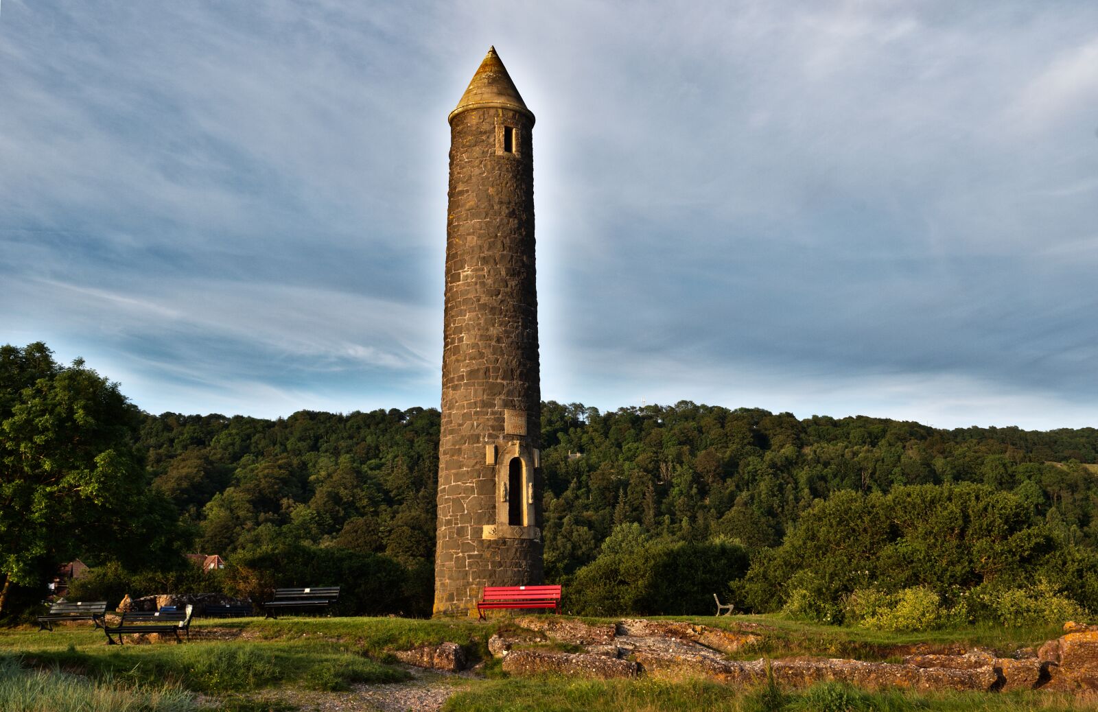 Nikon D5500 sample photo. Pencil, monument, largs photography