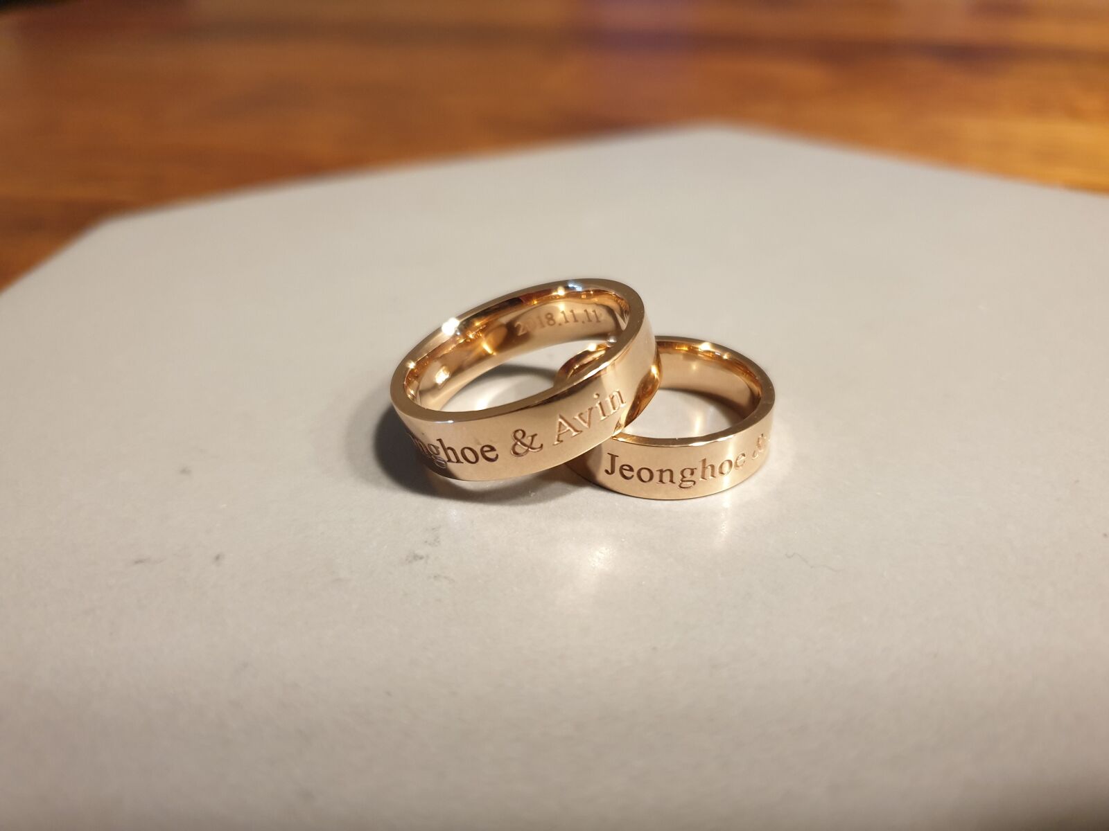 Samsung Galaxy Note9 sample photo. Ring, wedding ring, coupling photography