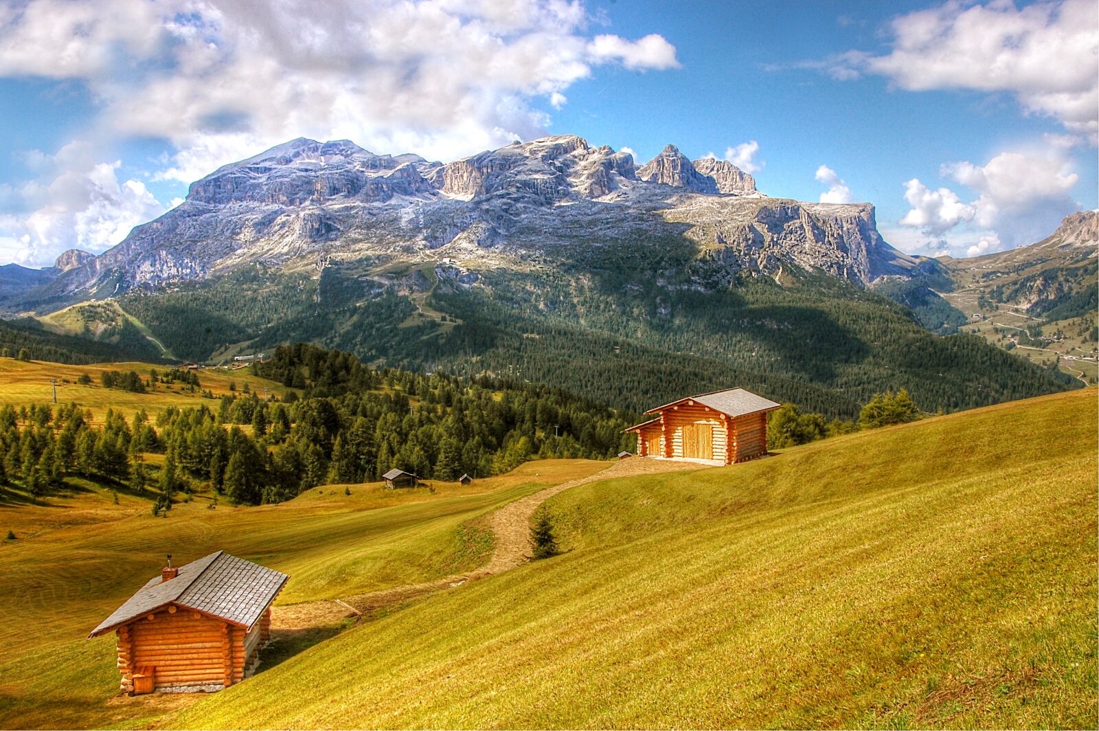 Nikon D40 sample photo. Sella, pralongia, alpine photography