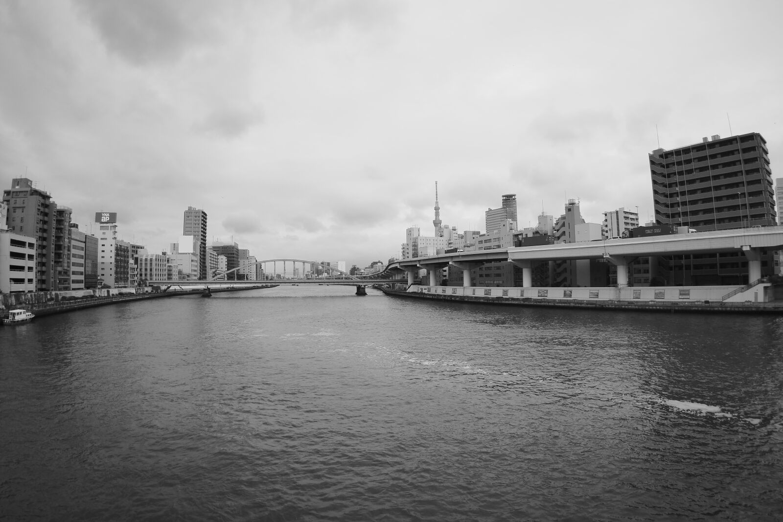 Olympus OM-D E-M1 Mark II sample photo. Sumida river, sky, etc photography