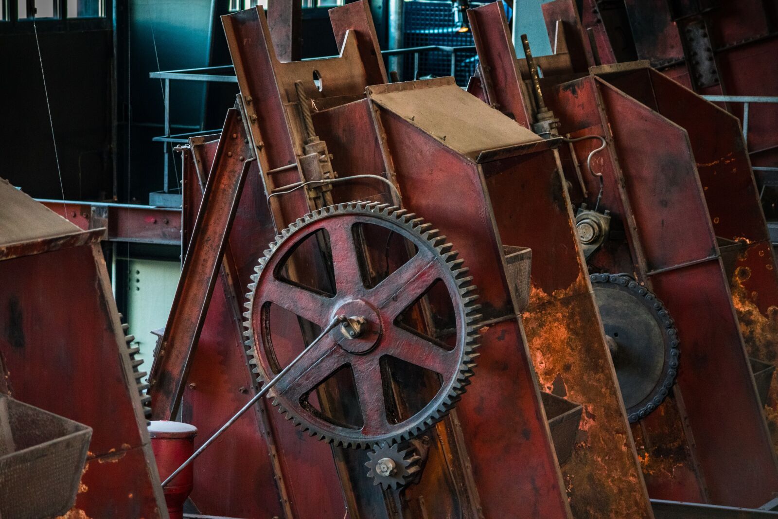 Nikon D3300 sample photo. Industrial plant, machine, gear photography