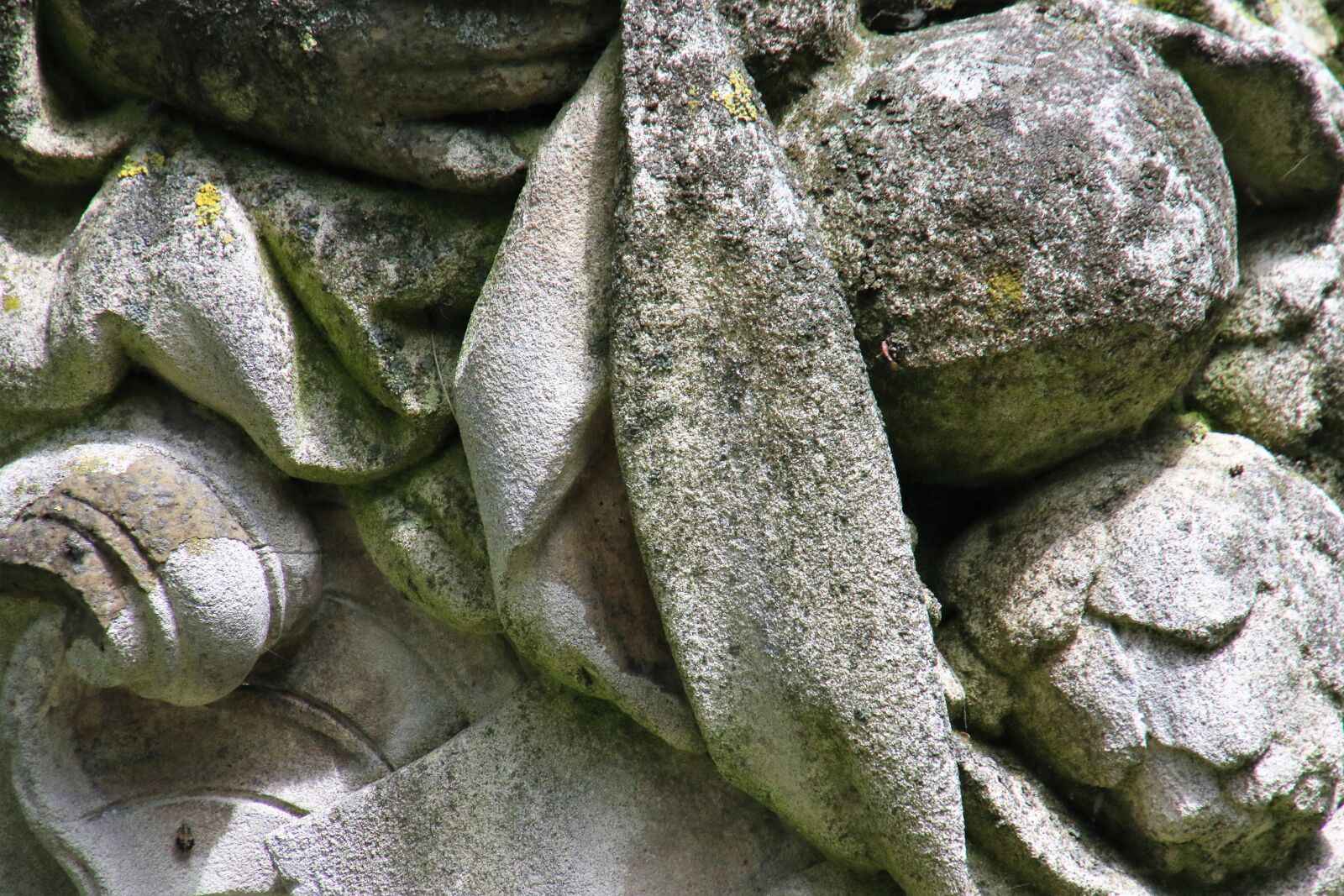 Canon EOS 7D Mark II sample photo. Carved, stones, detail, moss photography