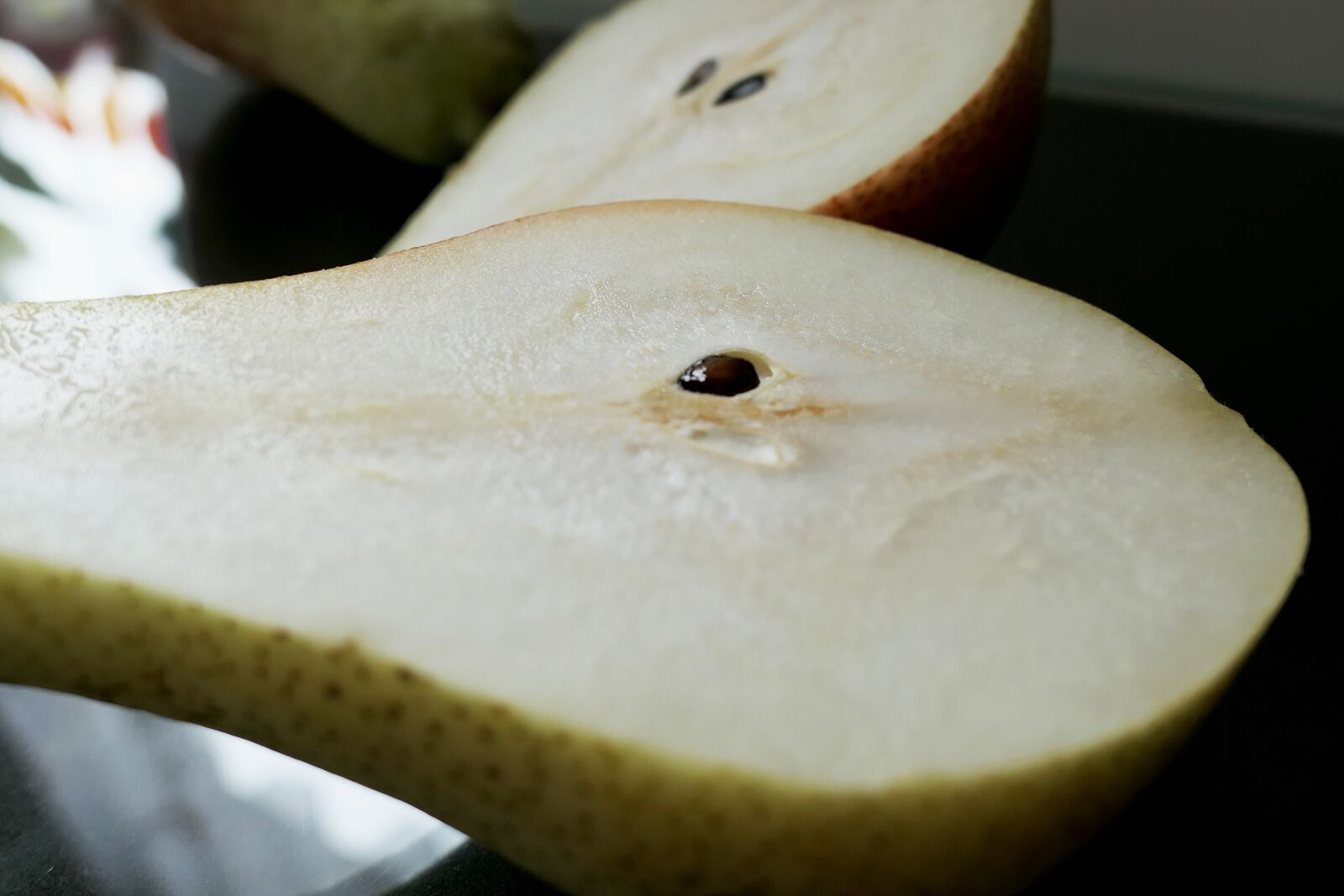 Panasonic Lumix DMC-LX10 (Lumix DMC-LX15) sample photo. Pear, fruit, bio photography
