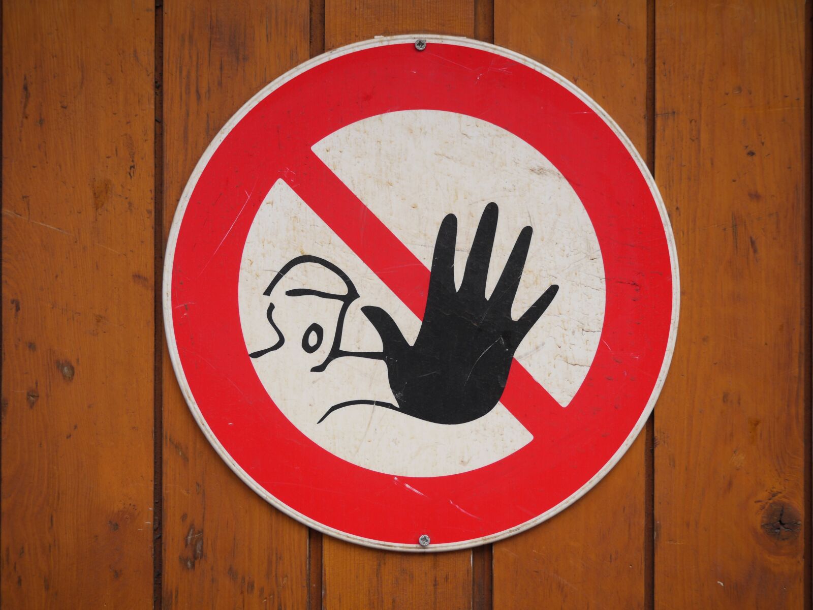 Panasonic Lumix DMC-GH3 sample photo. Sign, stop, warning photography