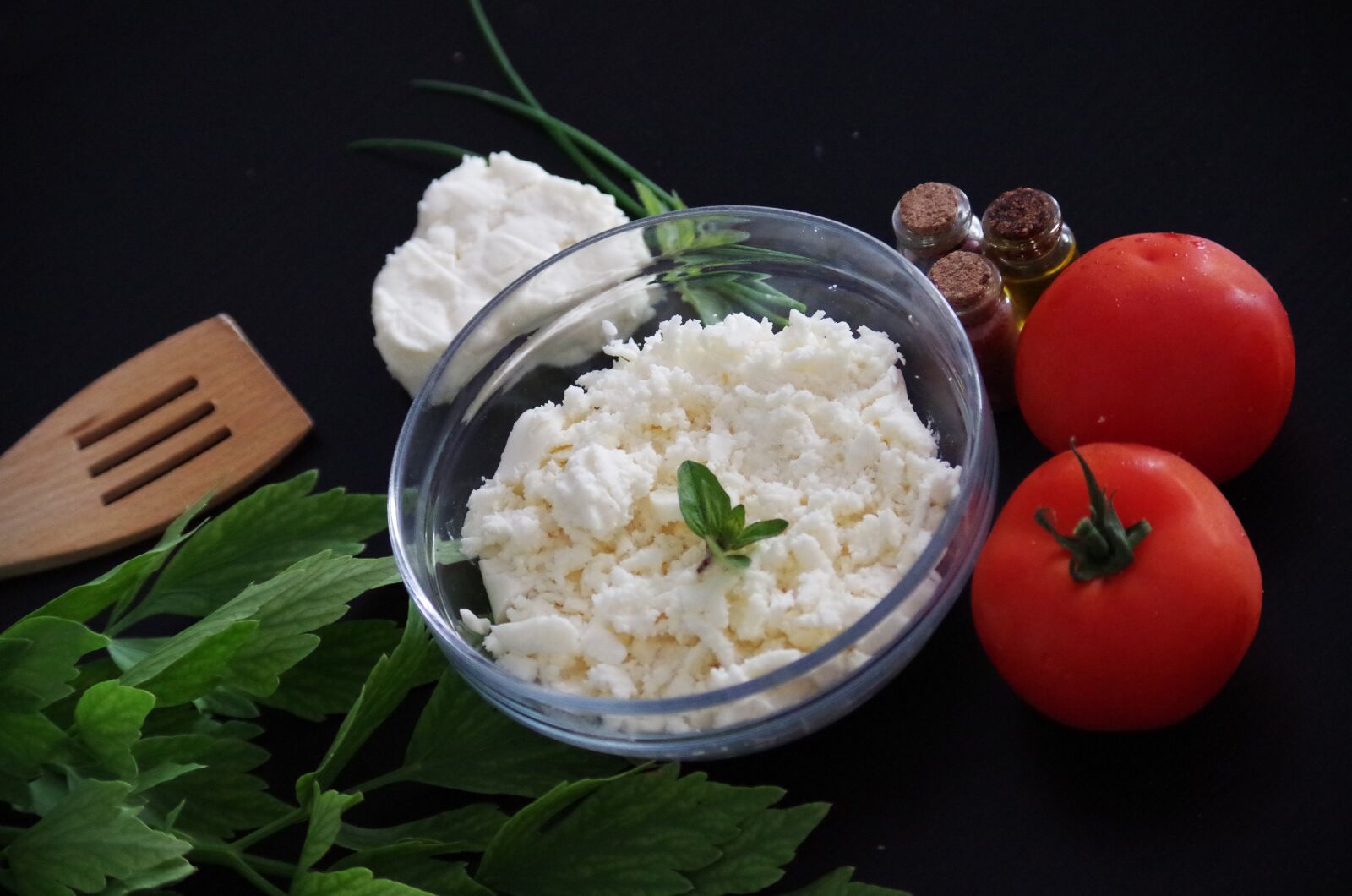Pentax K-500 sample photo. Bryndza, cheese, slovak photography