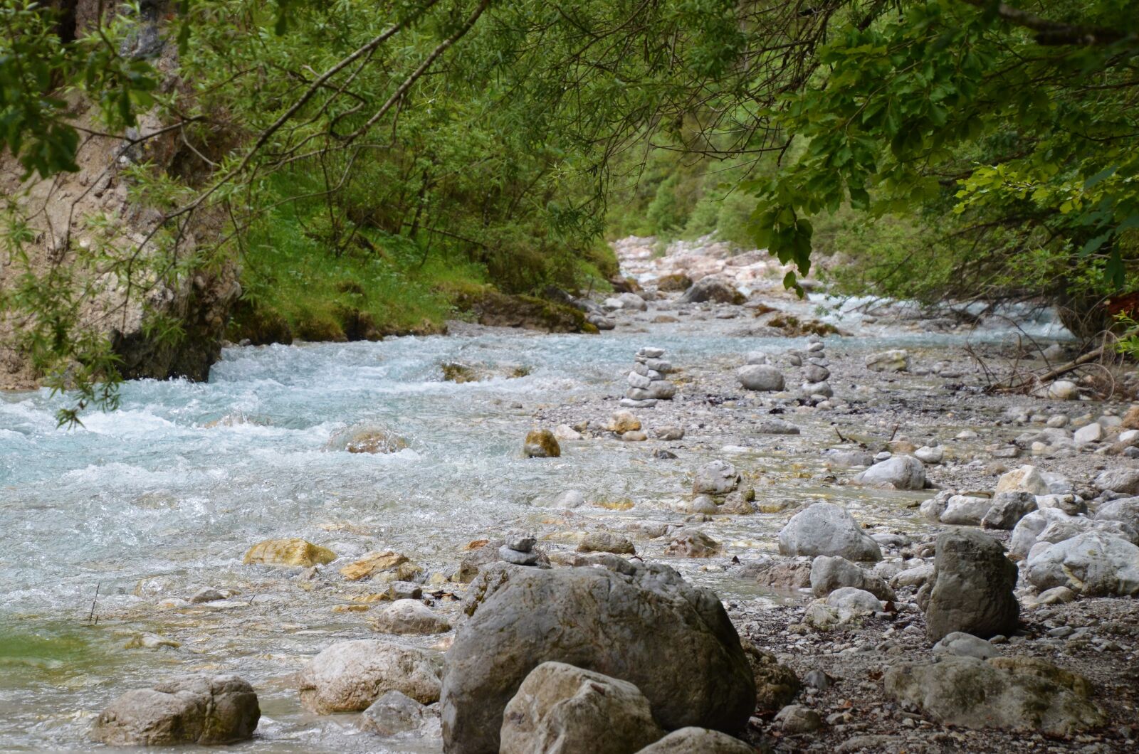 Nikon D5100 sample photo. Wimbachklamm, ramsau, national park photography