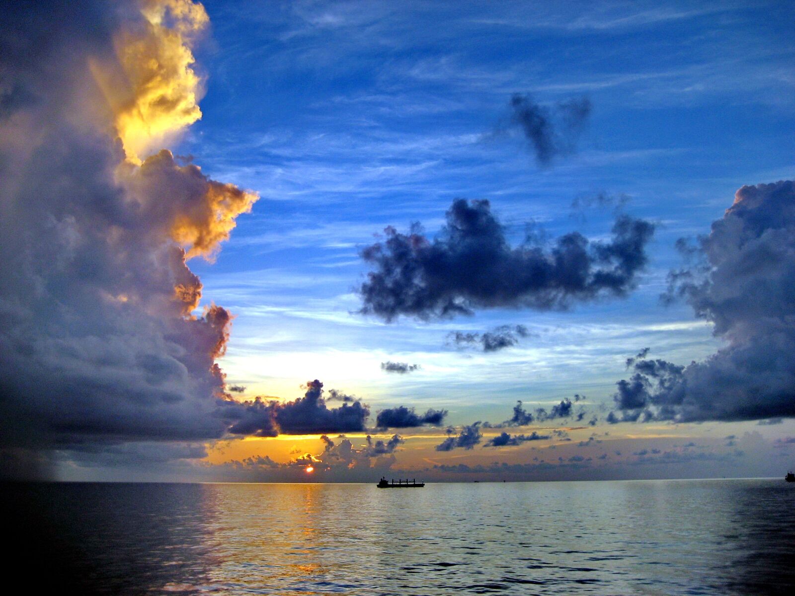 Canon POWERSHOT SD1000 sample photo. Sunset, ocean, atlantic photography