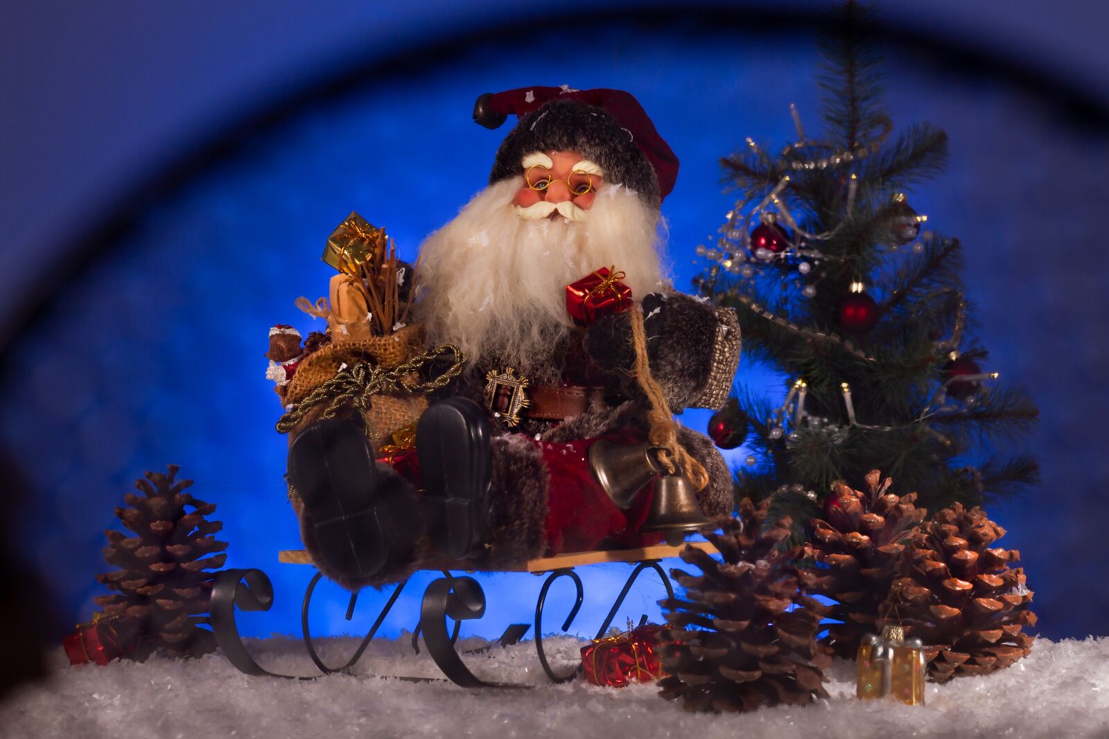 Canon EOS 7D sample photo. Santa claus, w, christmas photography