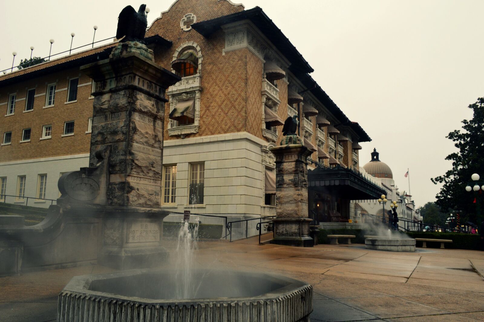 Nikon D3200 sample photo. Bathhouse, bath, arkansas photography