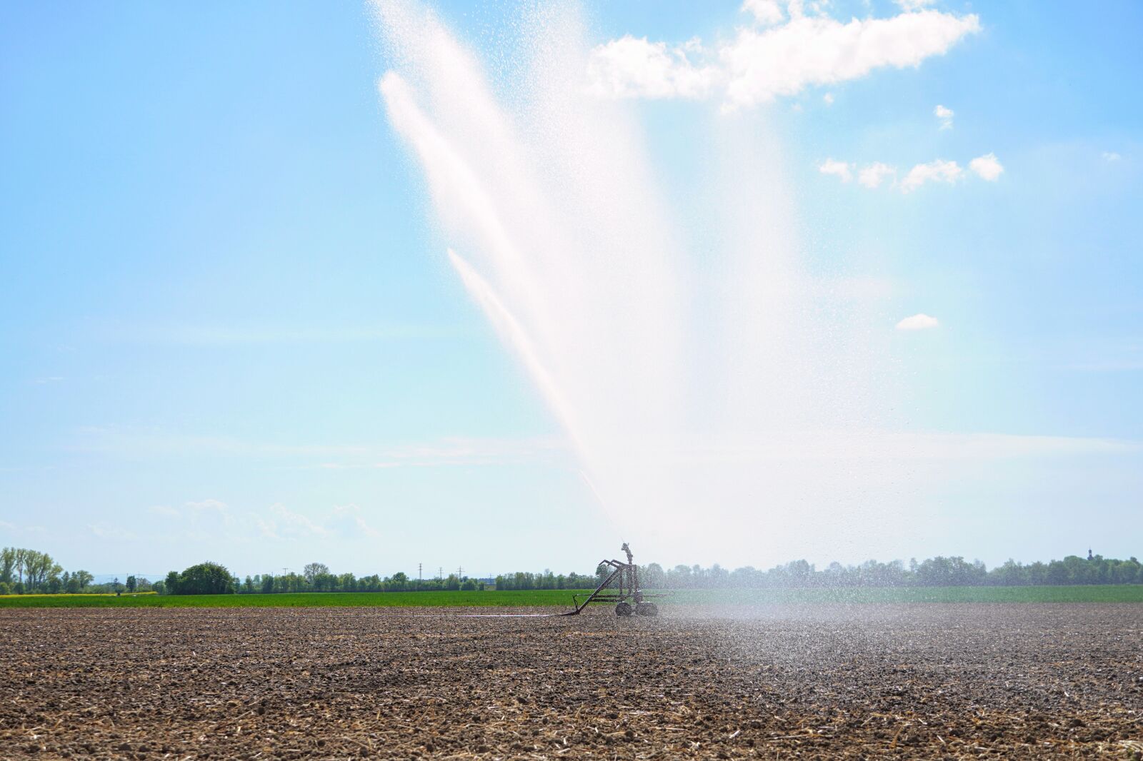 Sony a6400 sample photo. Irrigation, agriculture, water photography