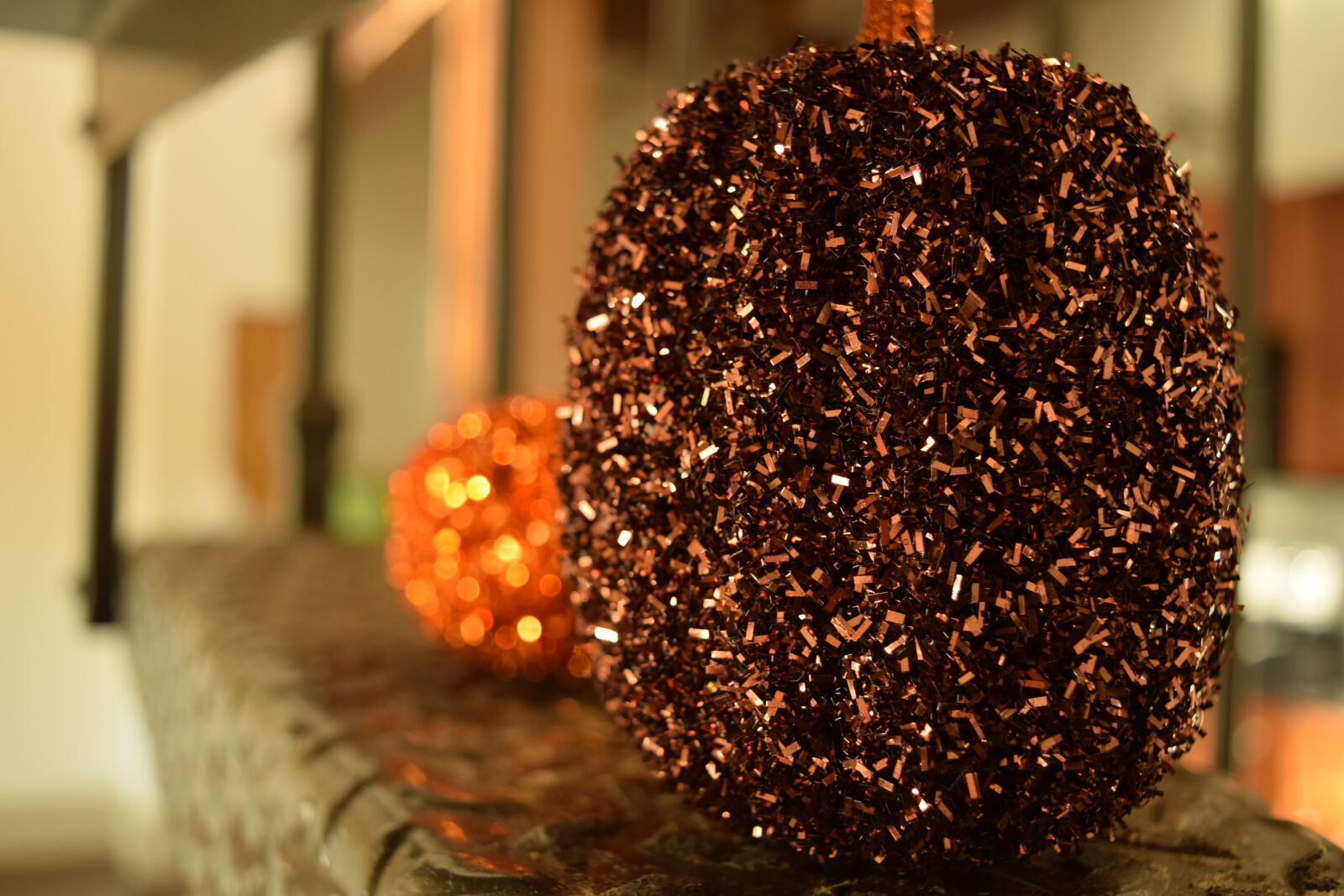 Nikon D3300 sample photo. Fall, glitter, pumpkins, rustic photography