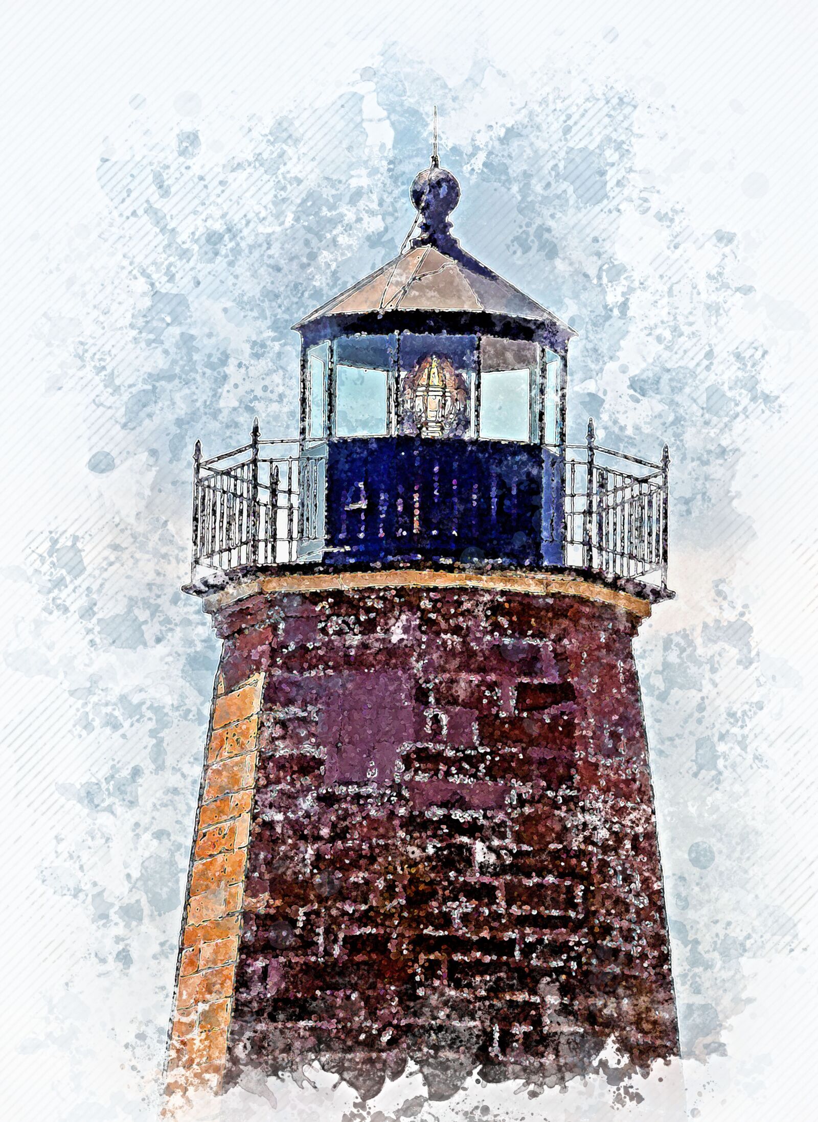 Nikon Coolpix P510 sample photo. Watercolor, painting, art photography