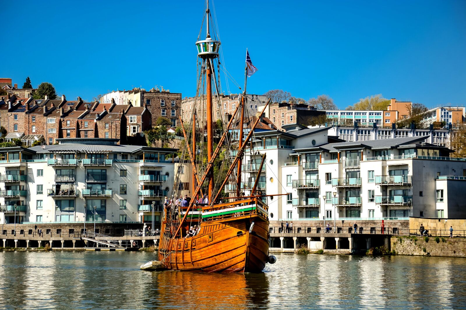 Nikon D7100 sample photo. Bristol, harbour, boat photography