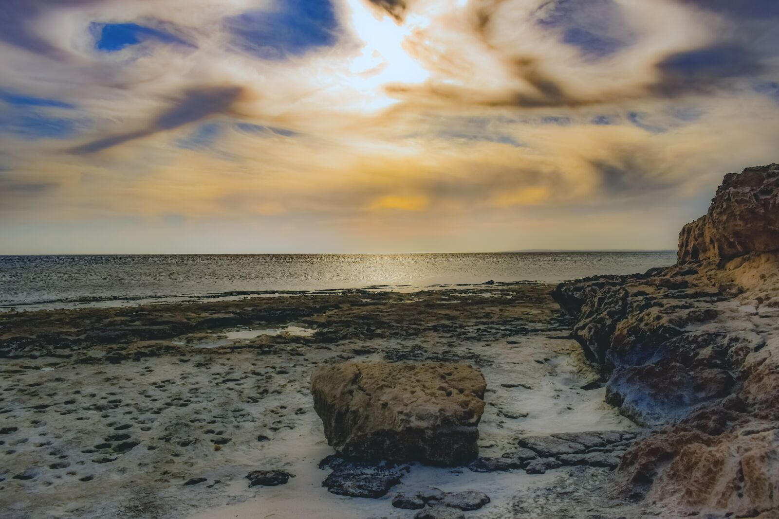 Nikon D3300 sample photo. Rocky coast, beach, sky photography