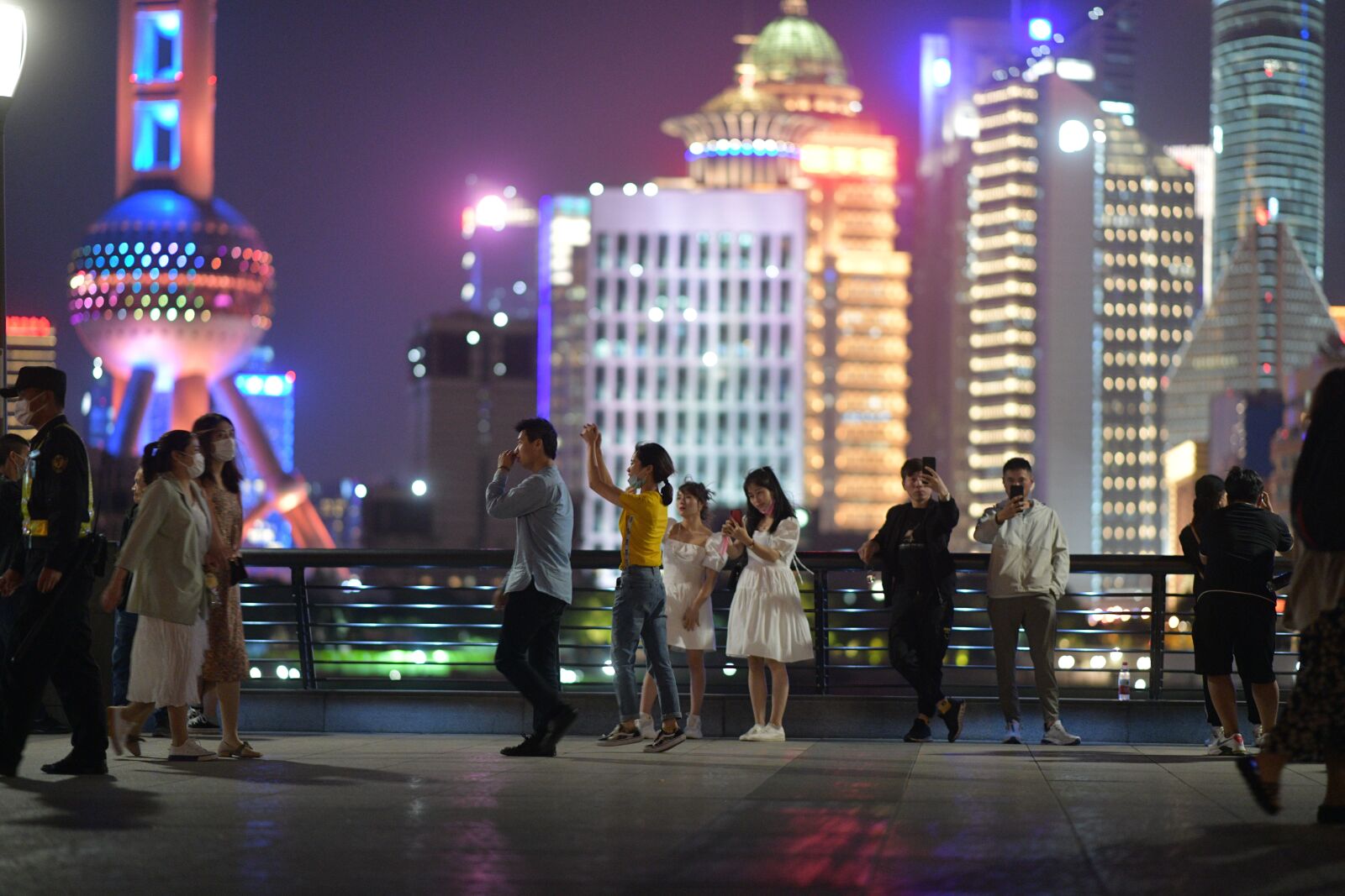 Nikon D850 sample photo. Shanghai, night scene, huangpu photography