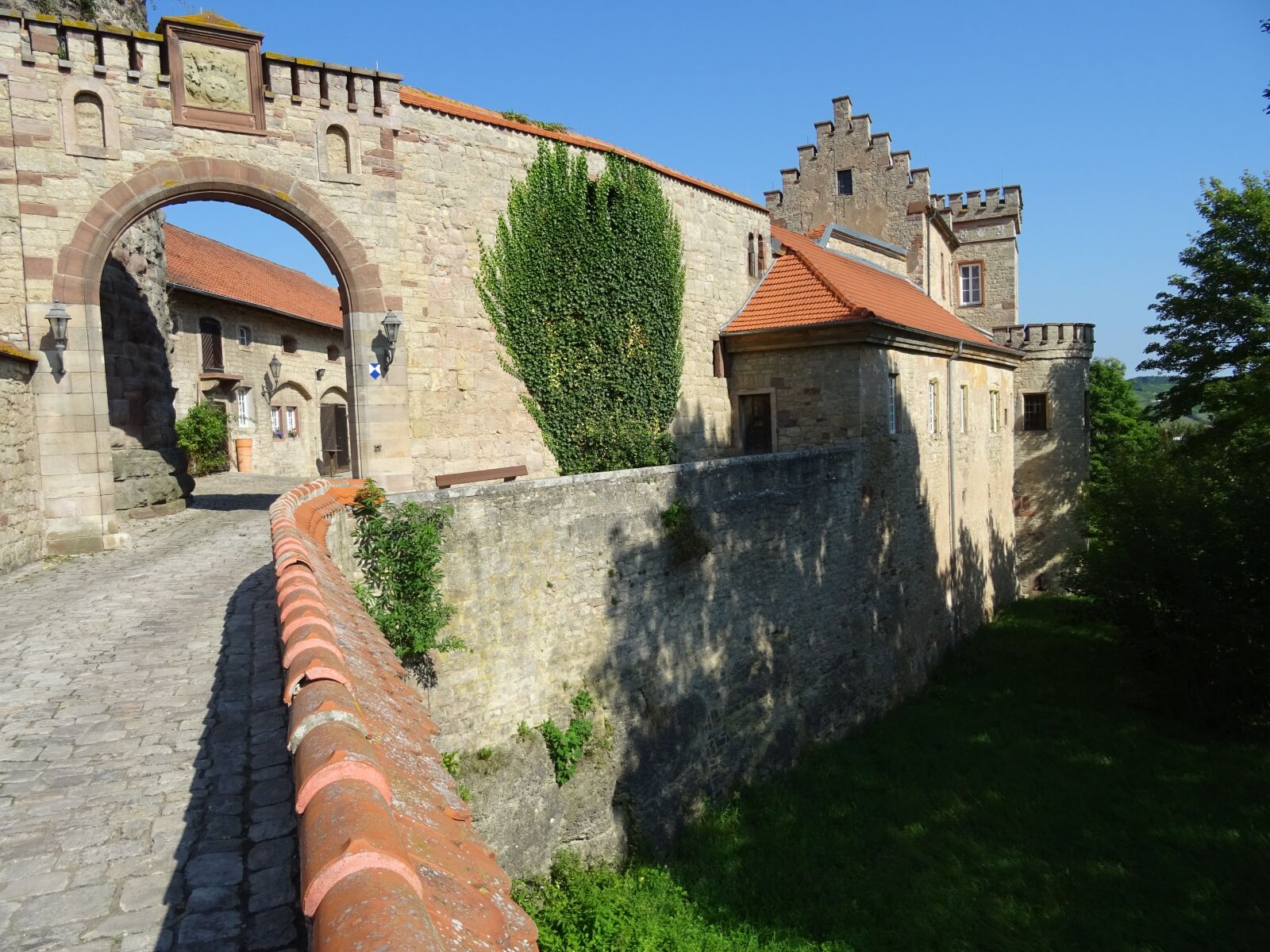 Sony DSC-HX60 sample photo. Castle, plant, building photography