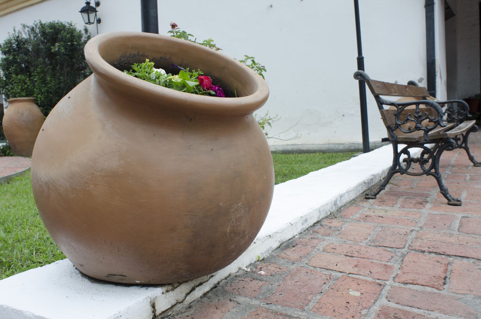Nikon D7000 sample photo. Crock, pitcher, garden photography