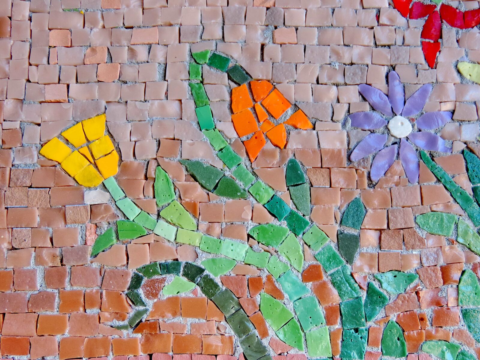 Nikon Coolpix P520 sample photo. Flower garden, handmade, mosaic photography