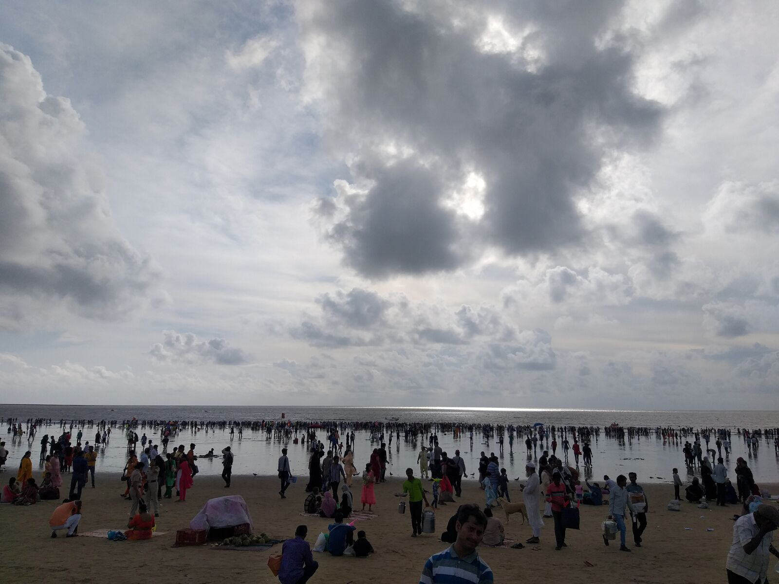 Samsung Galaxy A6+ sample photo. Evening, beach, ambient photography