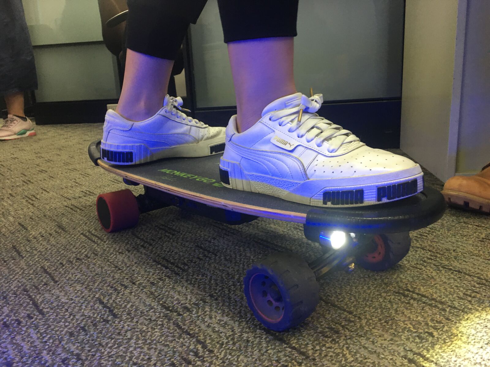 iPhone 6s Plus back camera 4.15mm f/2.2 sample photo. Skateboard, electric skateboard, surf photography