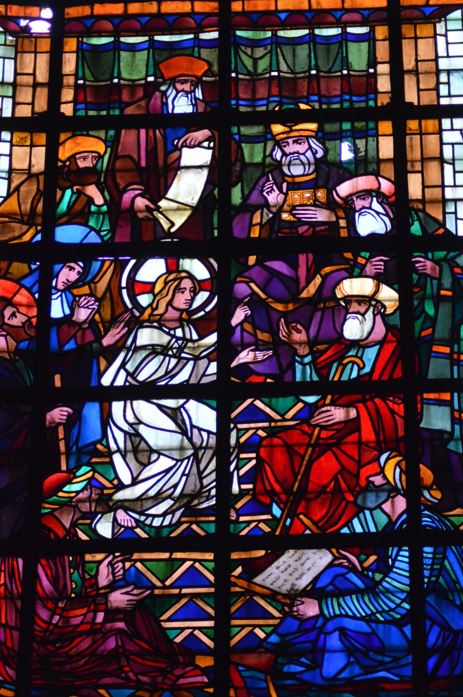 Nikon D3200 sample photo. Stained glass, window, church photography