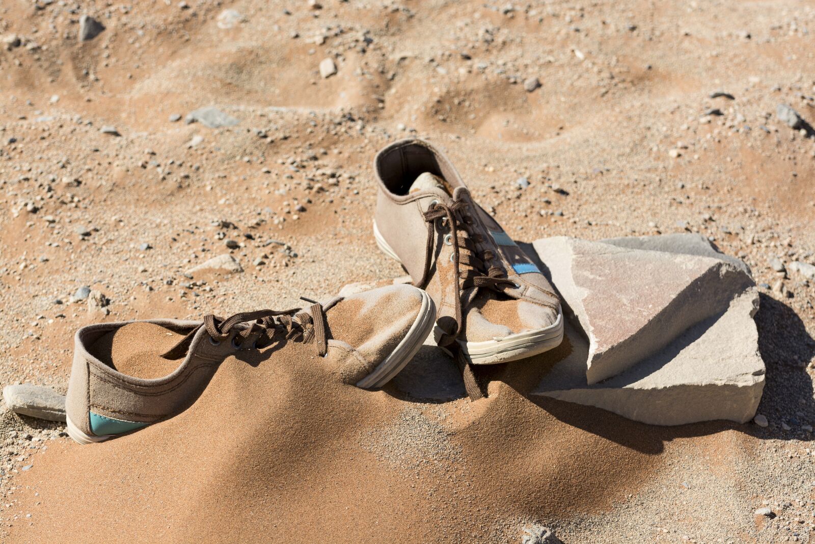 Nikon D7100 sample photo. Shoe, sneakers, sand photography